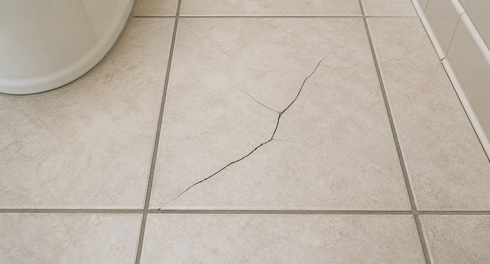 How to Fix a Cracked Bathroom Tile