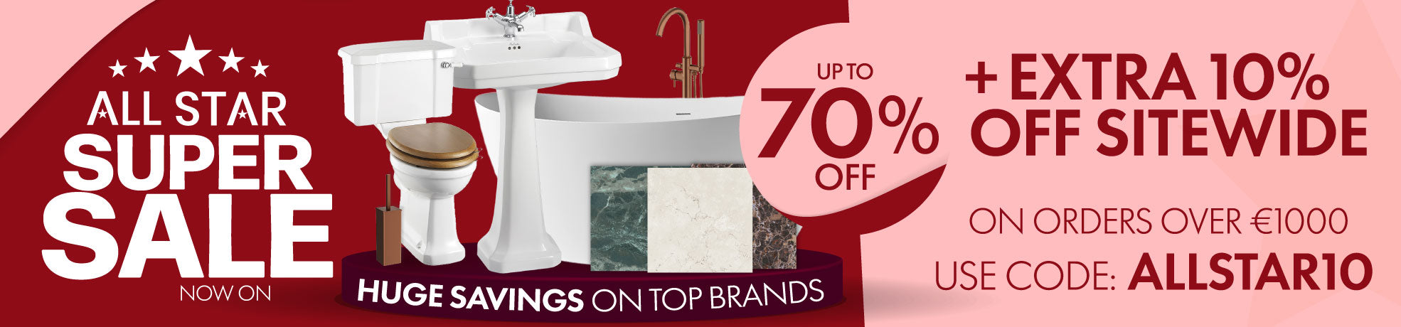 Save up to 70% off Granlusso + Extra 10% off on Orders Over €1000