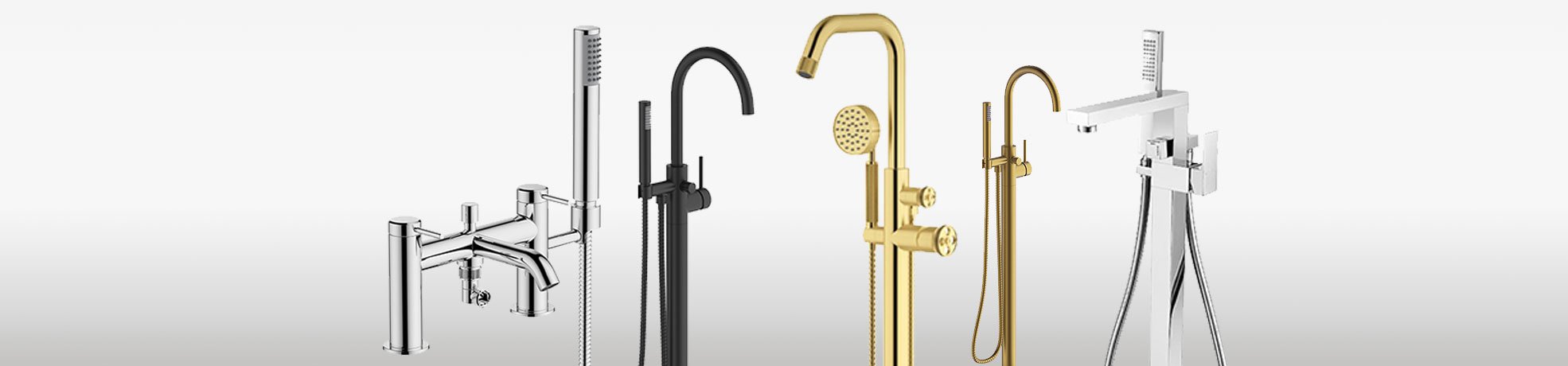 Floor Standing Bath Shower Mixer Taps