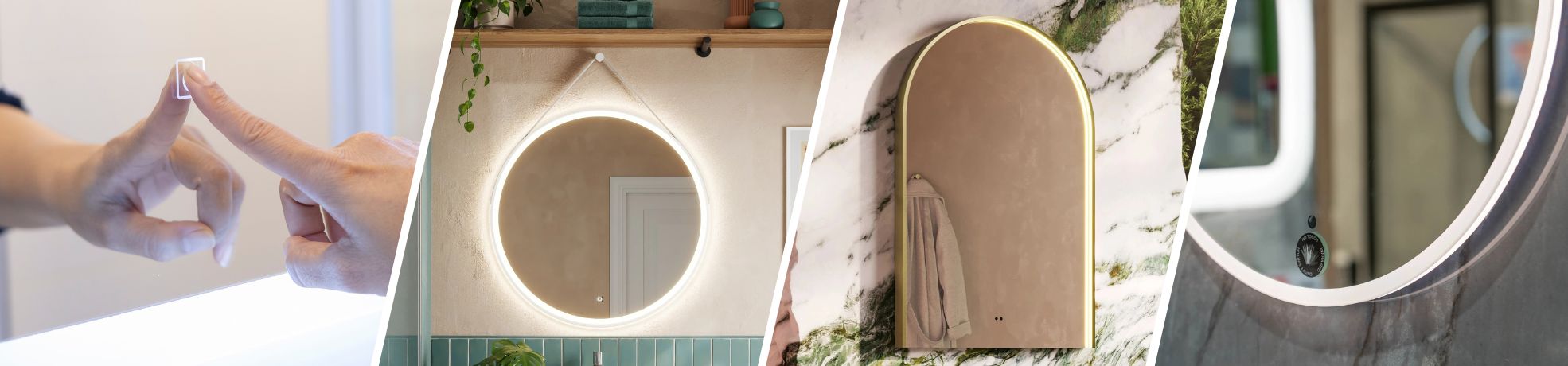 Illuminated Mirrors Collection Banner