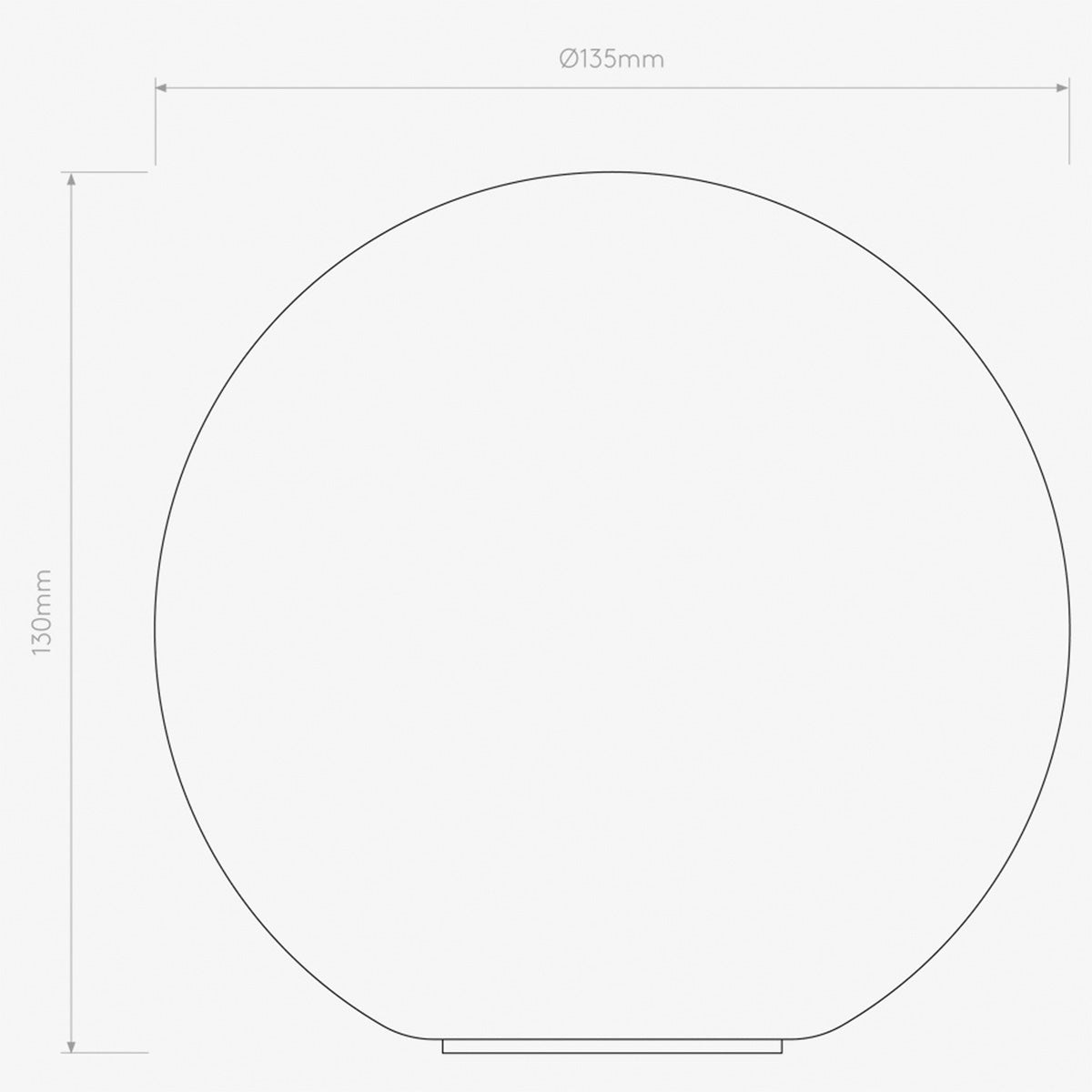 Biella Grande Bathroom Light Dimensions