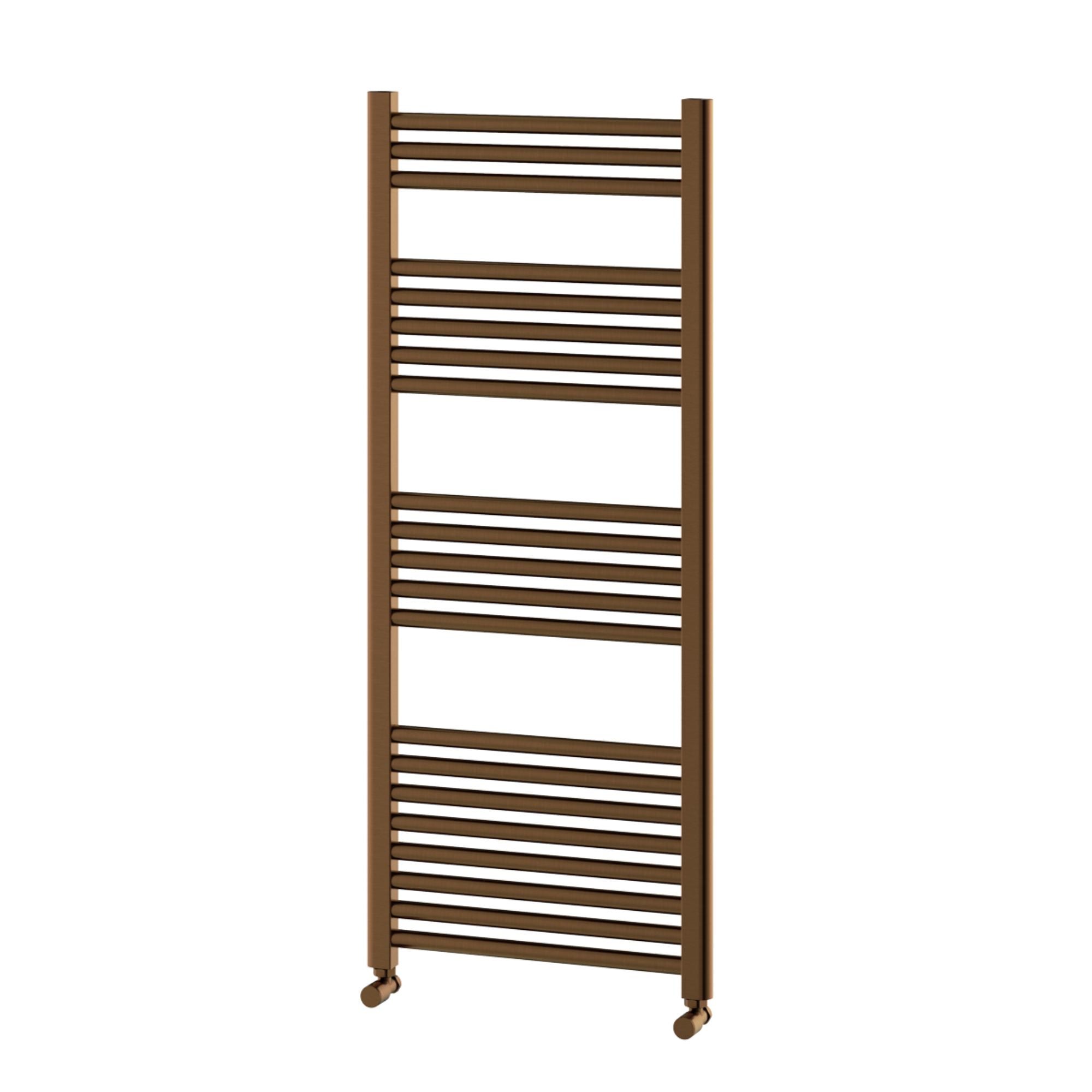 Como Aromawell Heated Towel Rail - Brushed Bronze