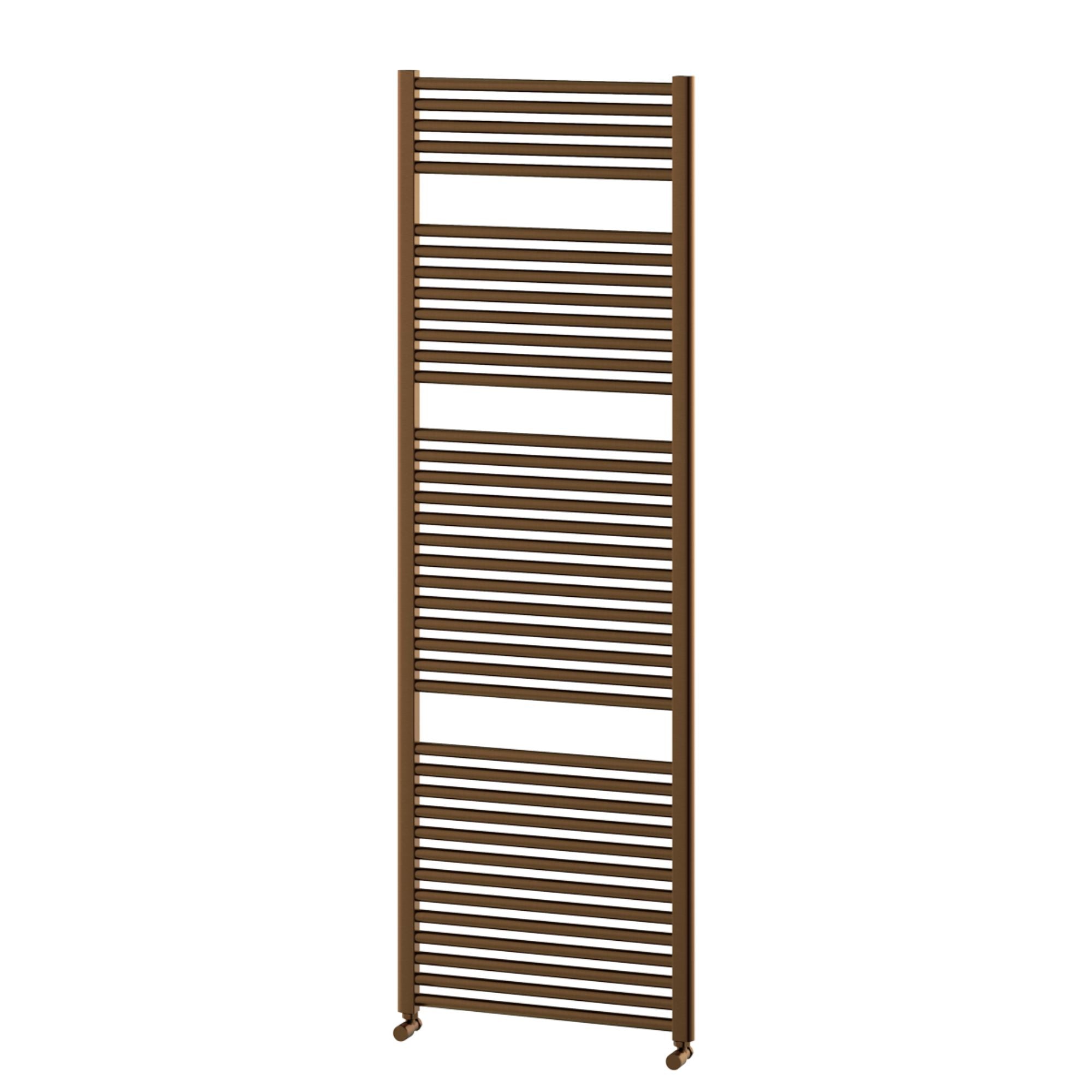 Como Aromawell Heated Towel Rail - Brushed Bronze