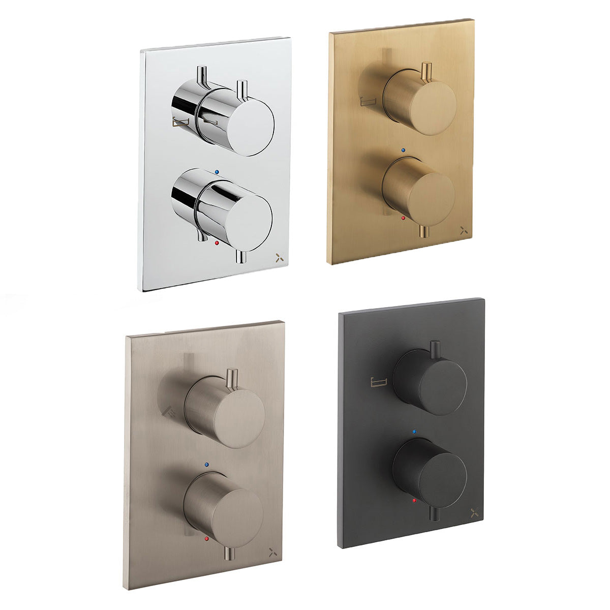 Crosswater MPRO Crossbox Thermostatic Shower Valve