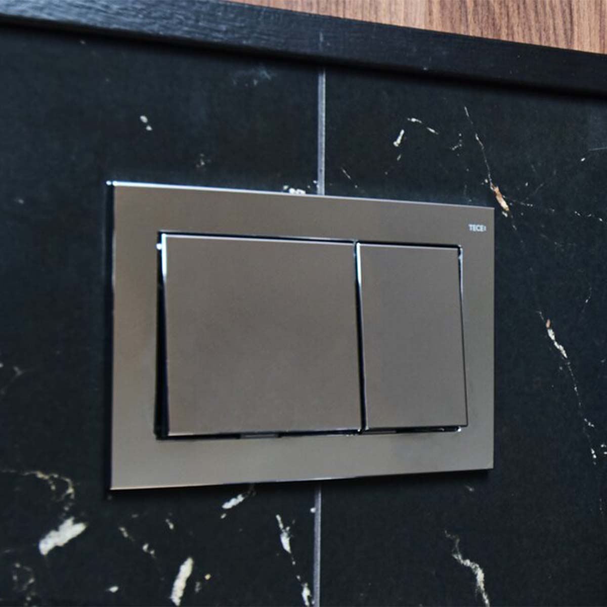 Granlusso Tece Dual Flush Plate Base Chrome