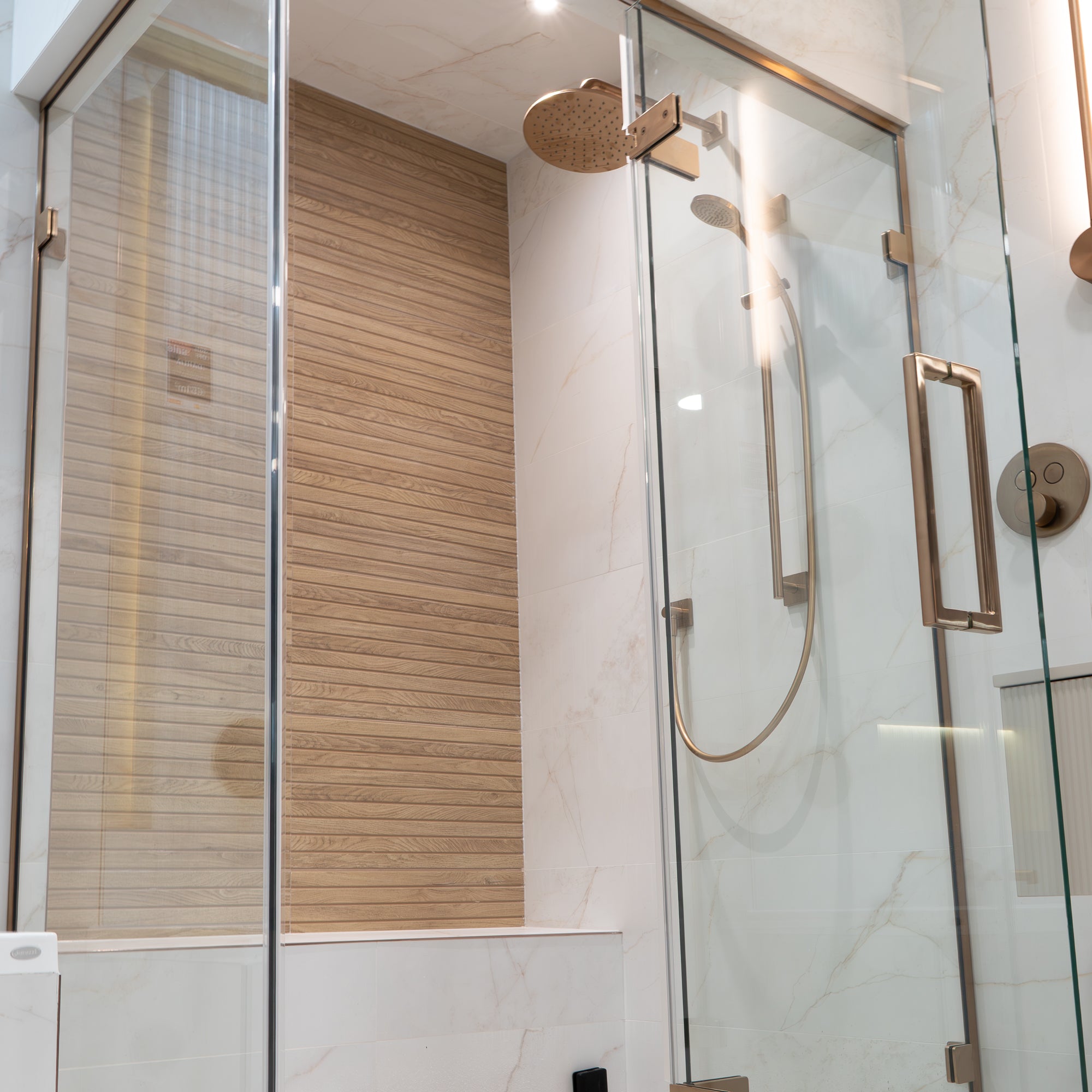 Grow Kalua Slat Wood Effect Decor Wall Tile 33x100cm Matt