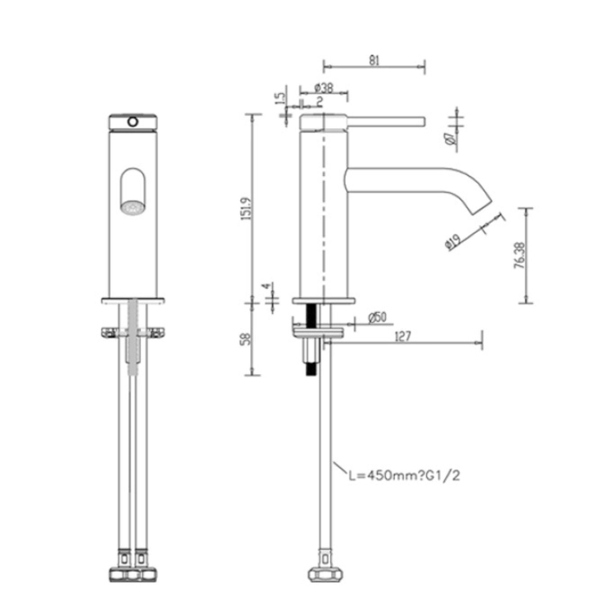 Hoxton 2.0 Basin Mixer Tap