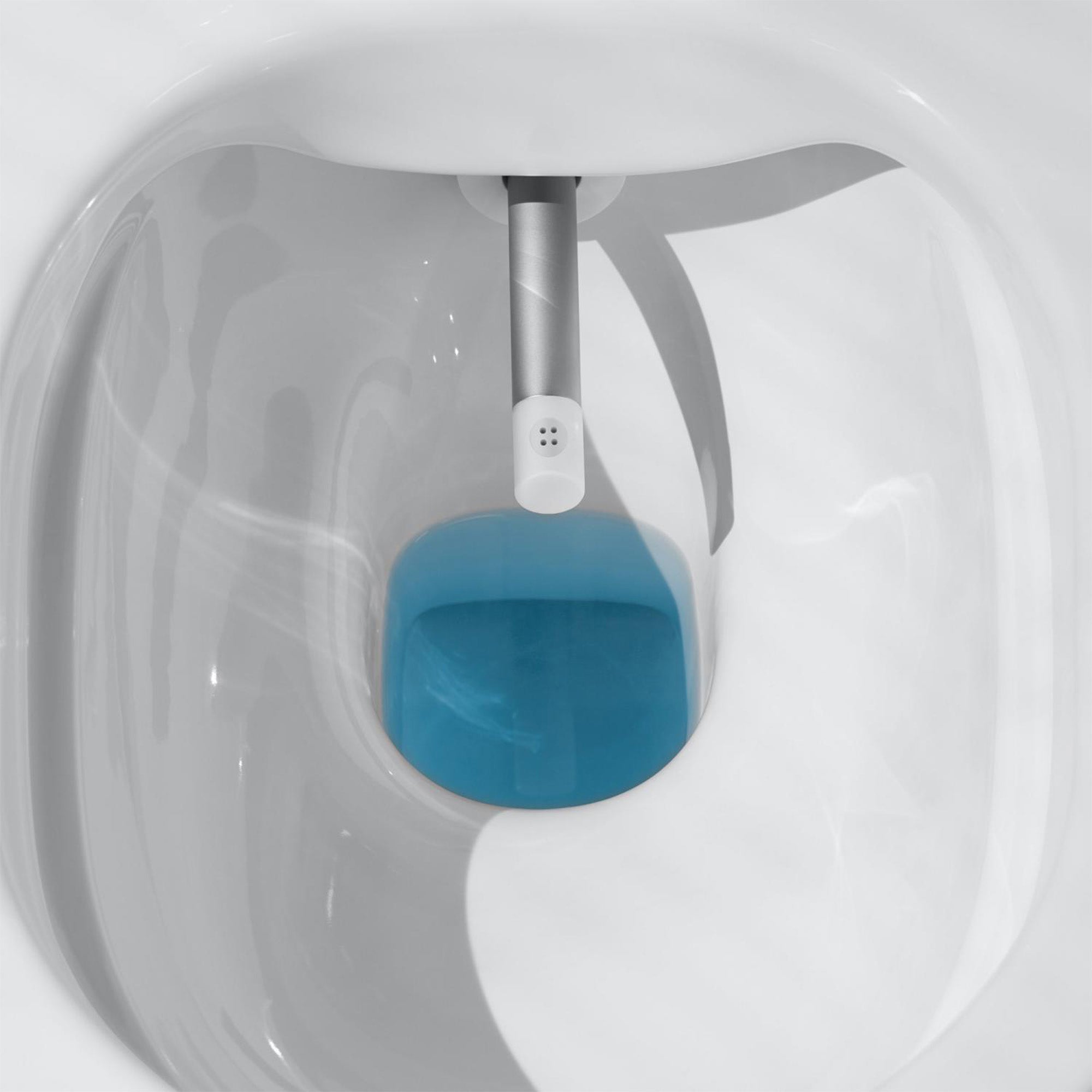 Laufen Cleanet Riva Rimless Wall Hung WC Pan Matt Black Shower Feature