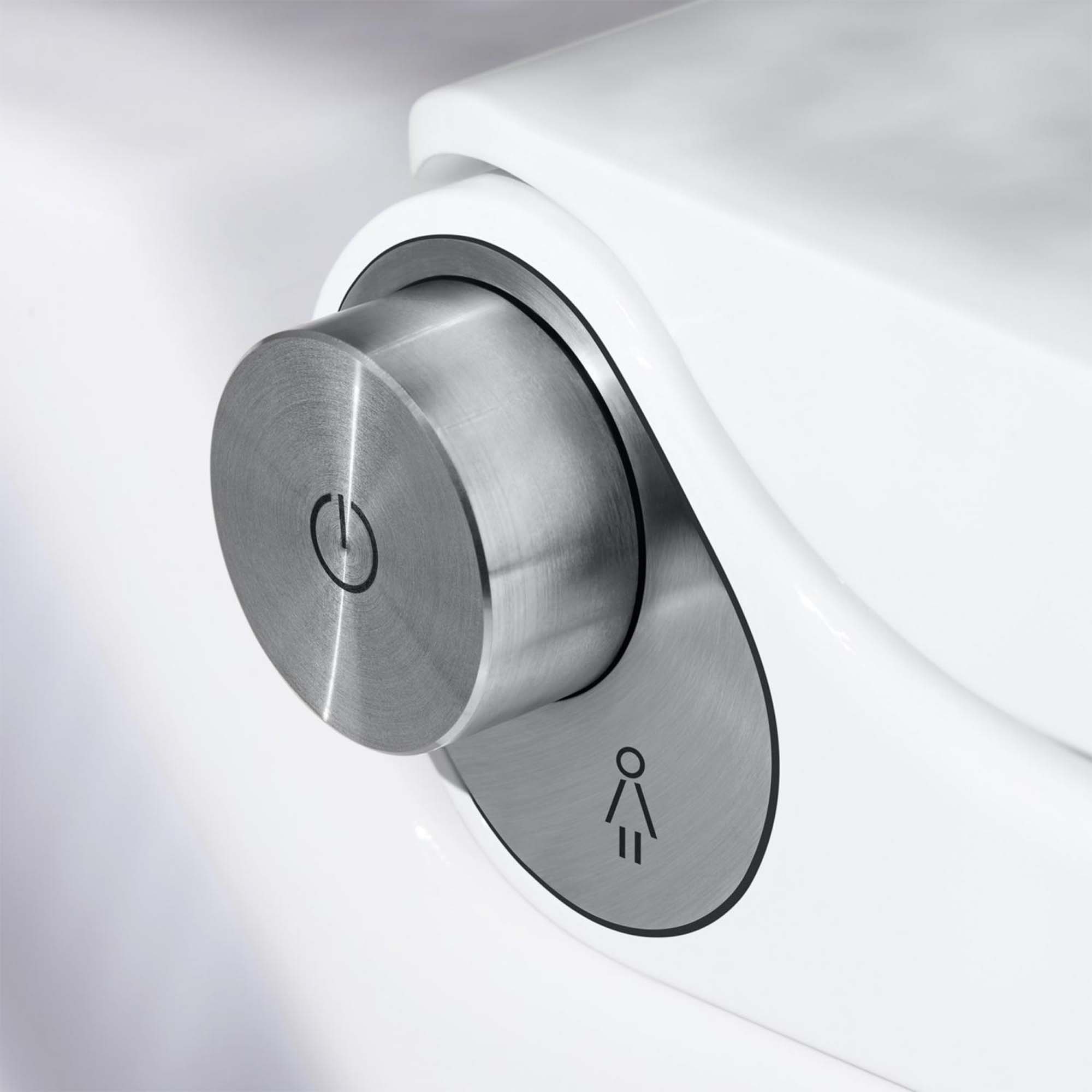 Laufen Cleanet Riva Rimless Wall Hung WC Pan Matt White Close Up