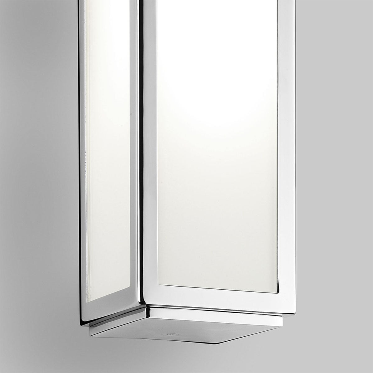 Modena Rectangular Bathroom Light Chrome