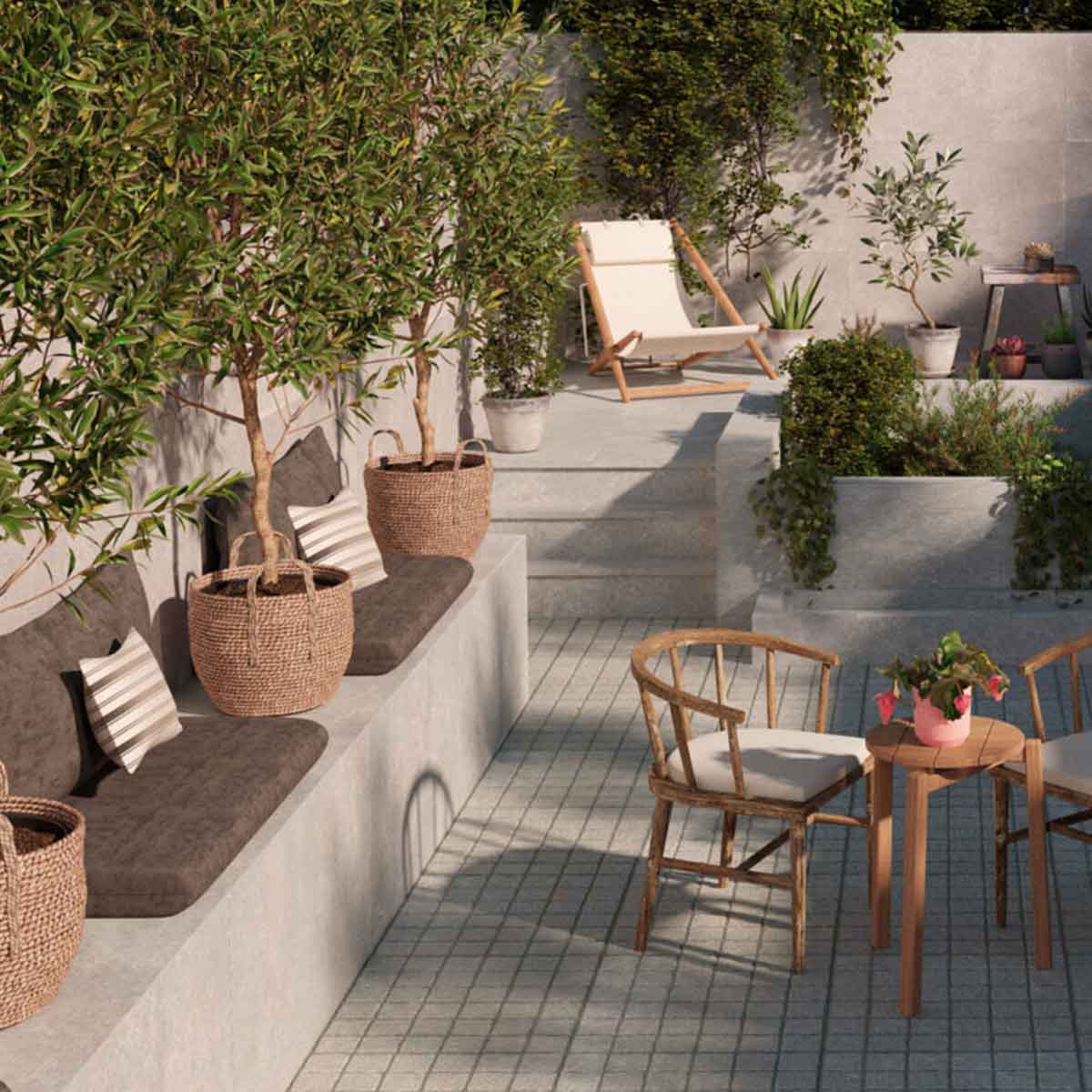 Olympo Sand 20mm 60x90cm Stone Effect Outdoor Porcelain Tile