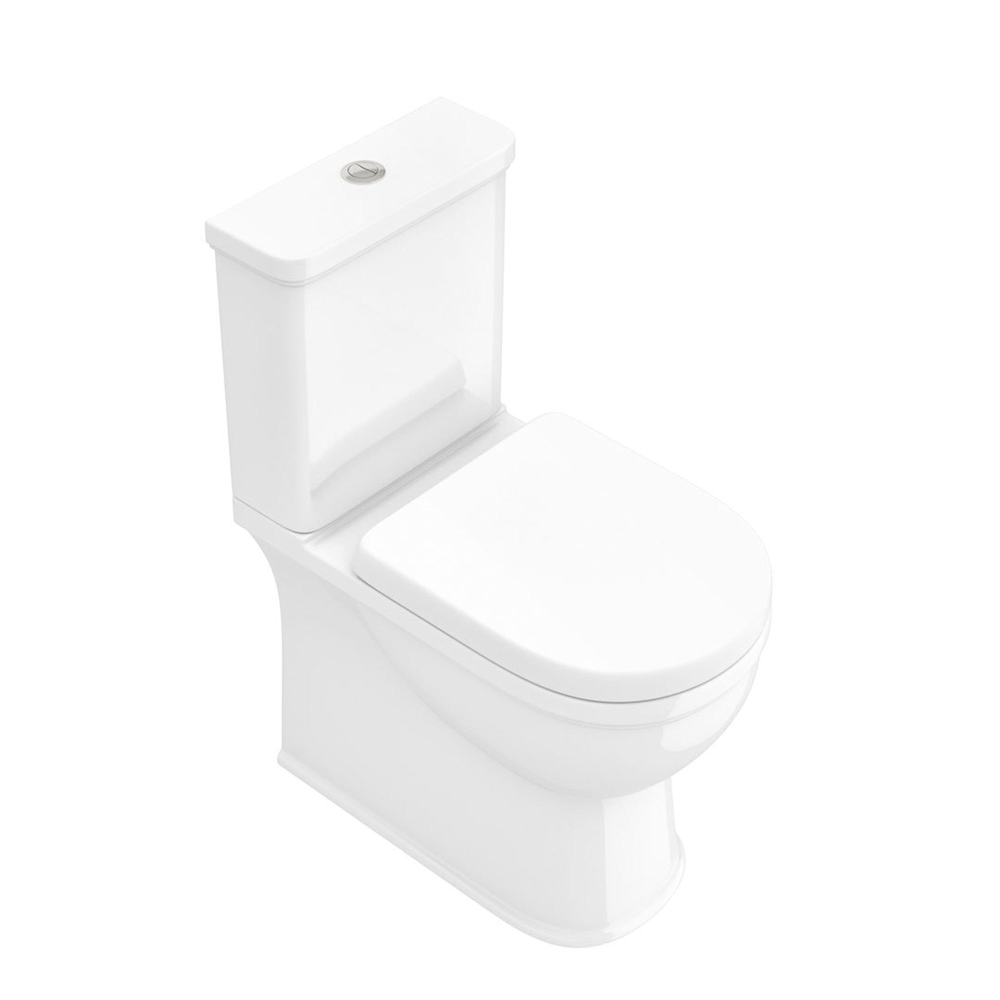 Shrewsbury Rimless Close Coupled Comfort Height Toilet