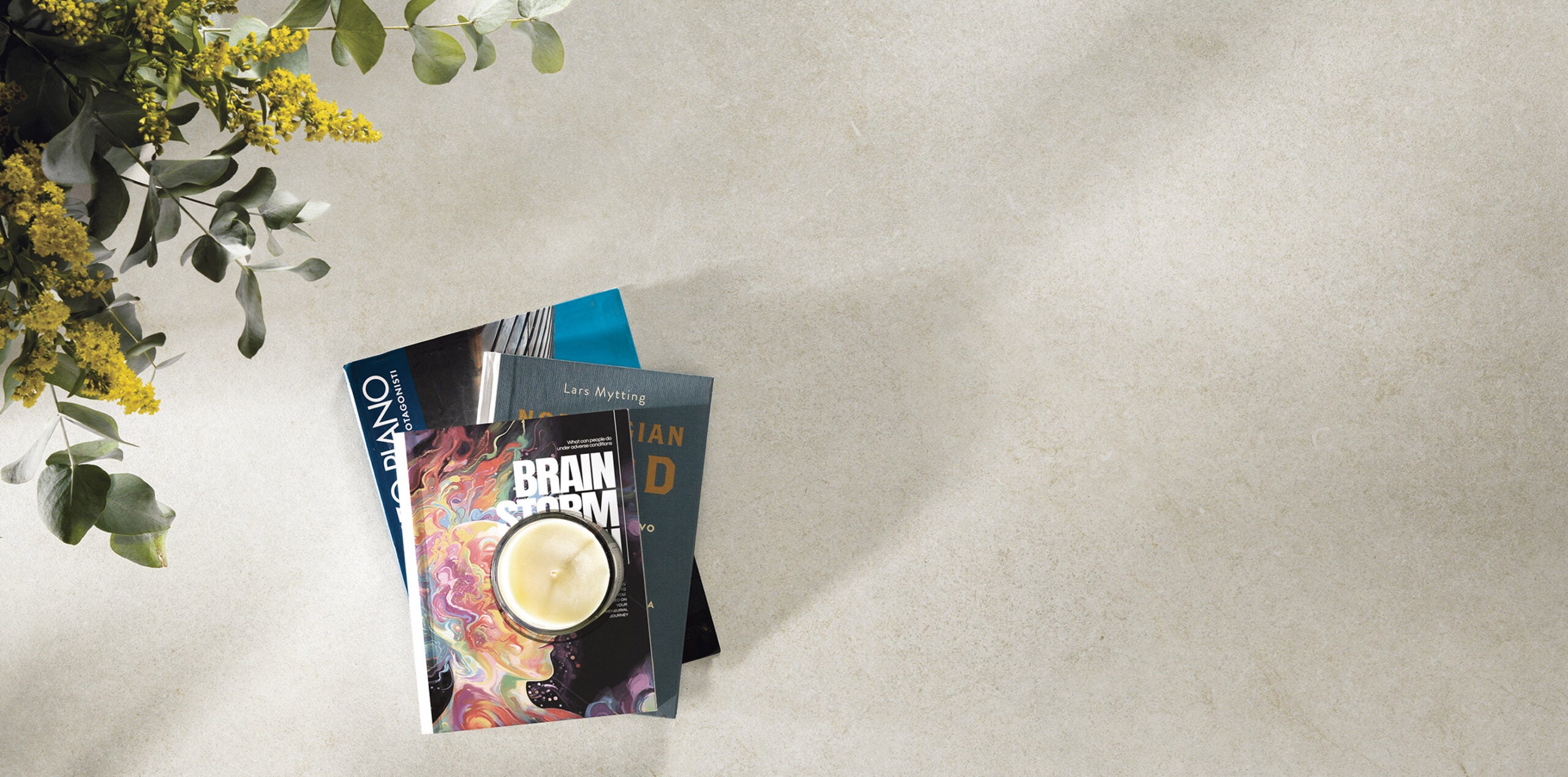 Luna Stone Pearl Porcelain Tile 60x120cm Matt