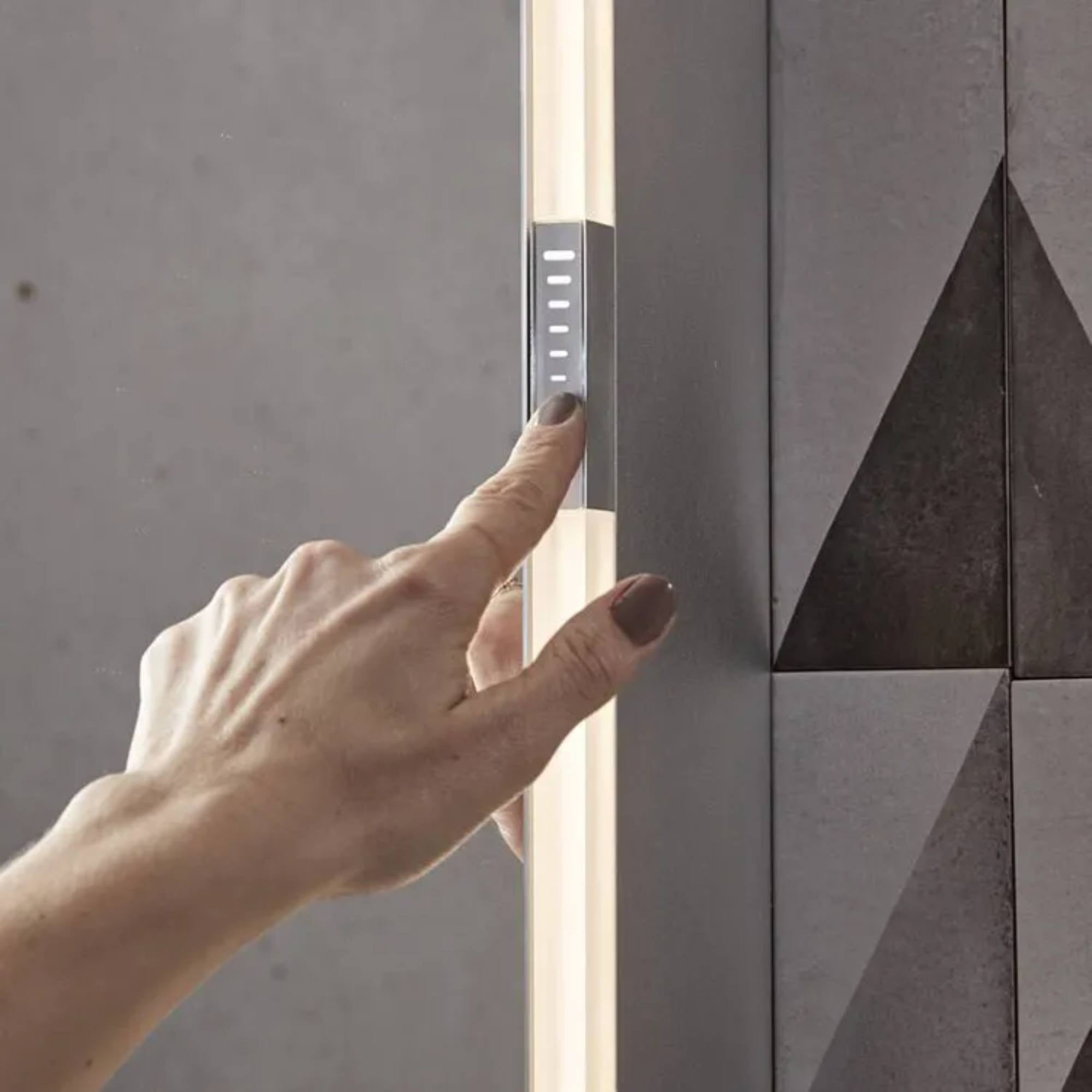 Tavistock Slide 650 Double Door Mirror Cabinet With LED Lighting