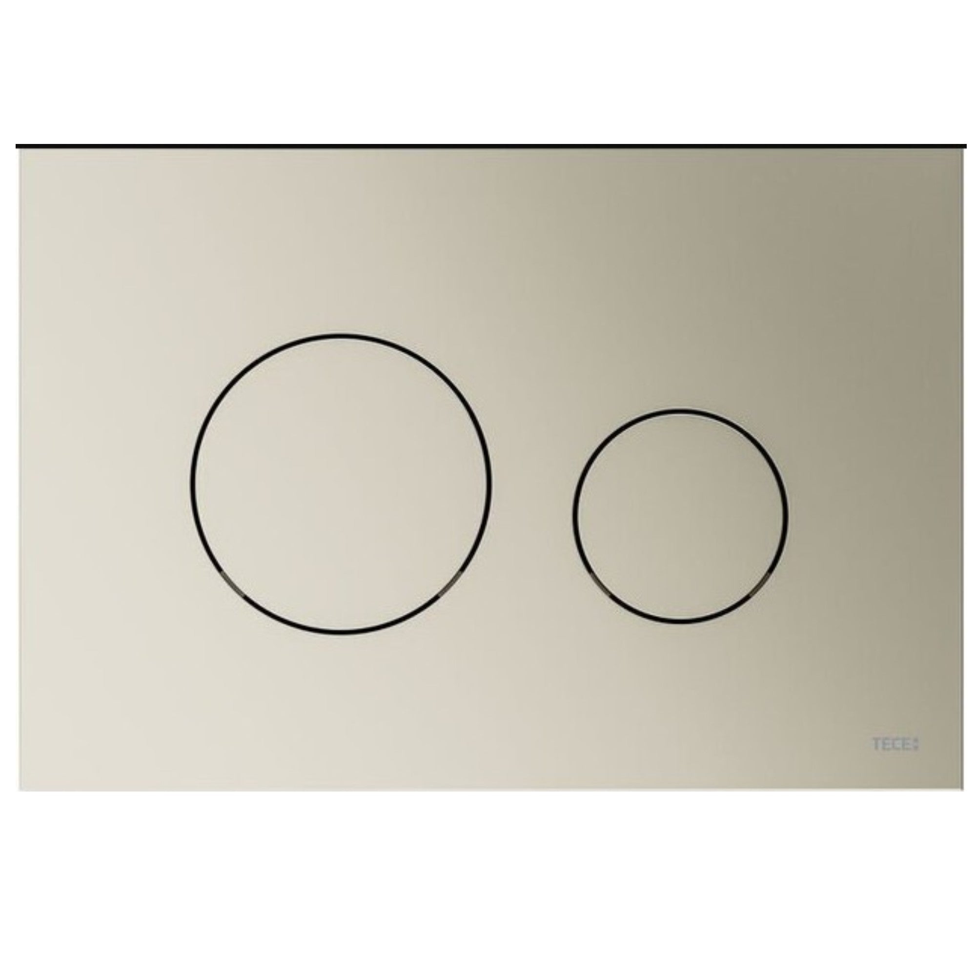 Tece Loop Dual Flush Cover Plate for Concealed Cistern