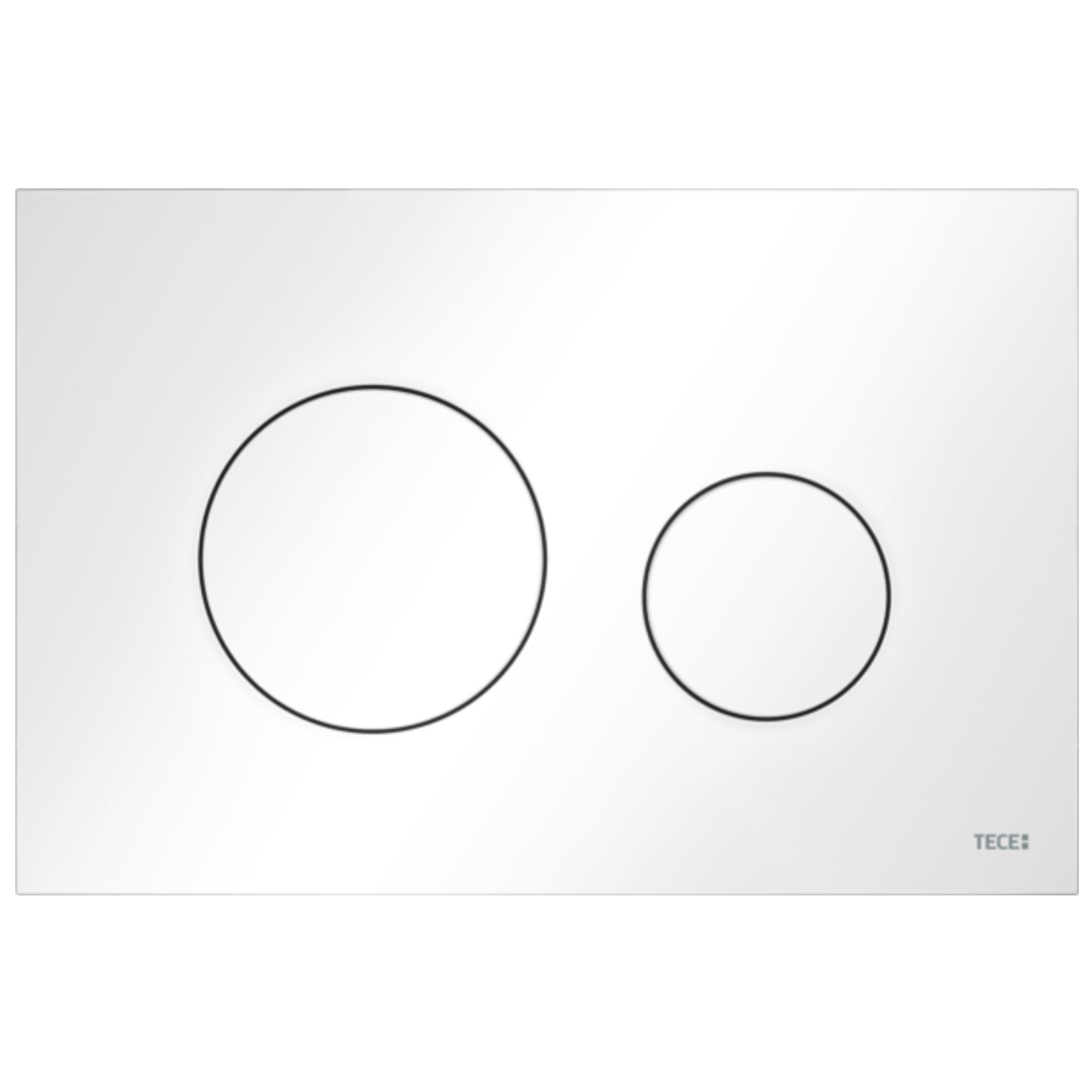 Tece Loop Dual Flush Cover Plate for Concealed Cistern