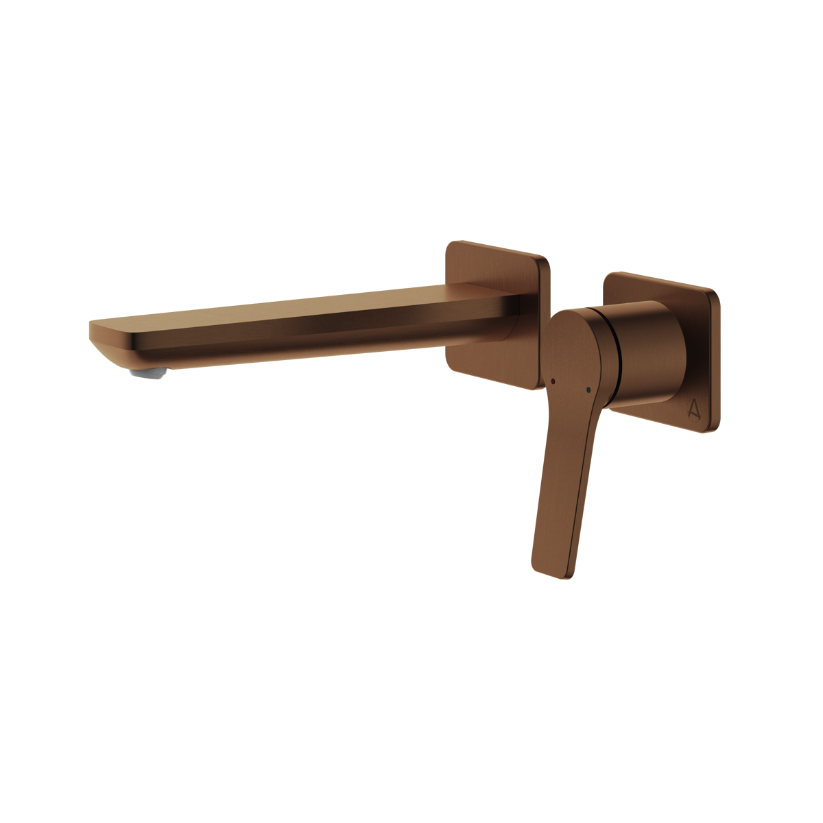 Avante Wall Mounted Bath Filler Brushed Bronze