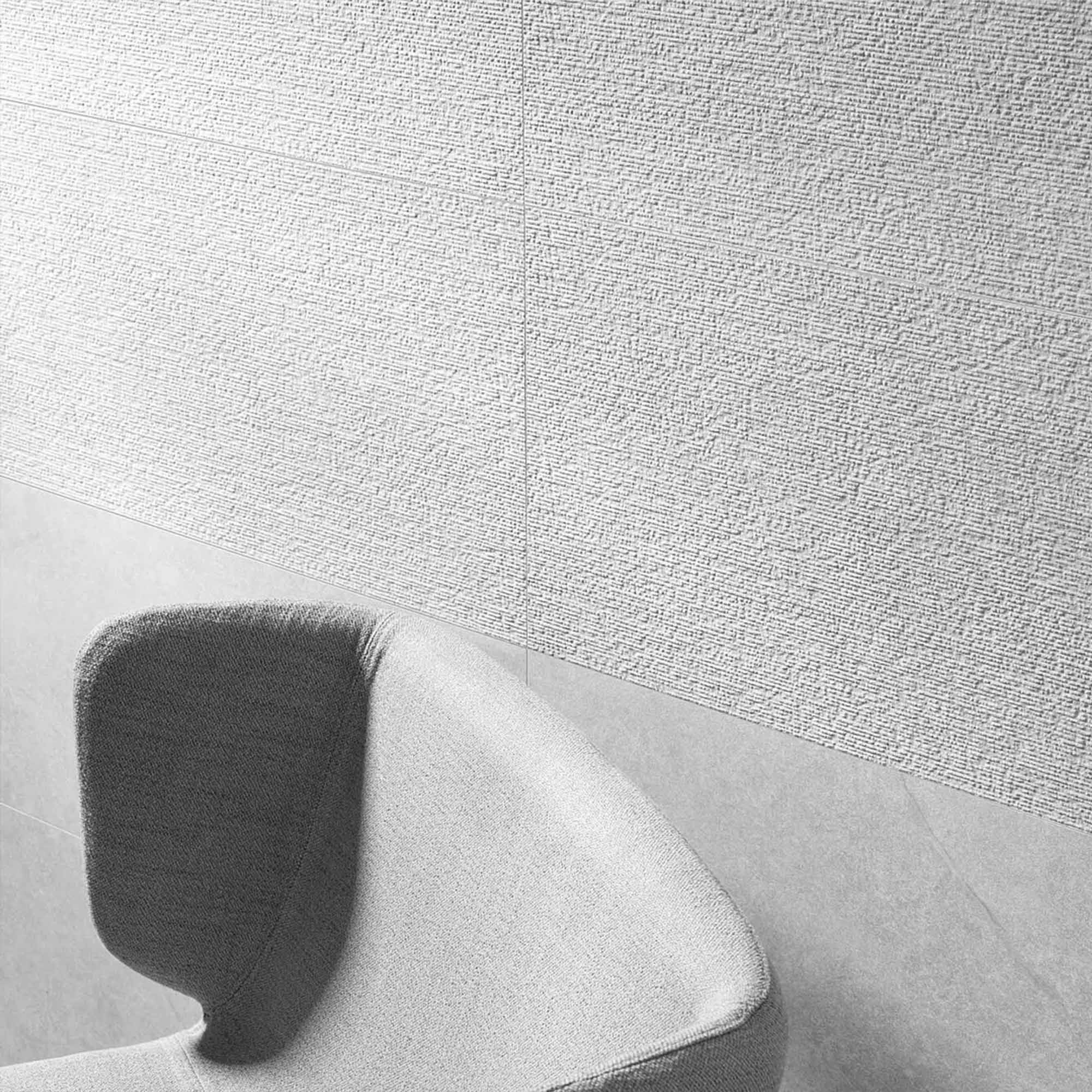 alchemy iron marble effect ceramic textured wall tile 33x100cm matt