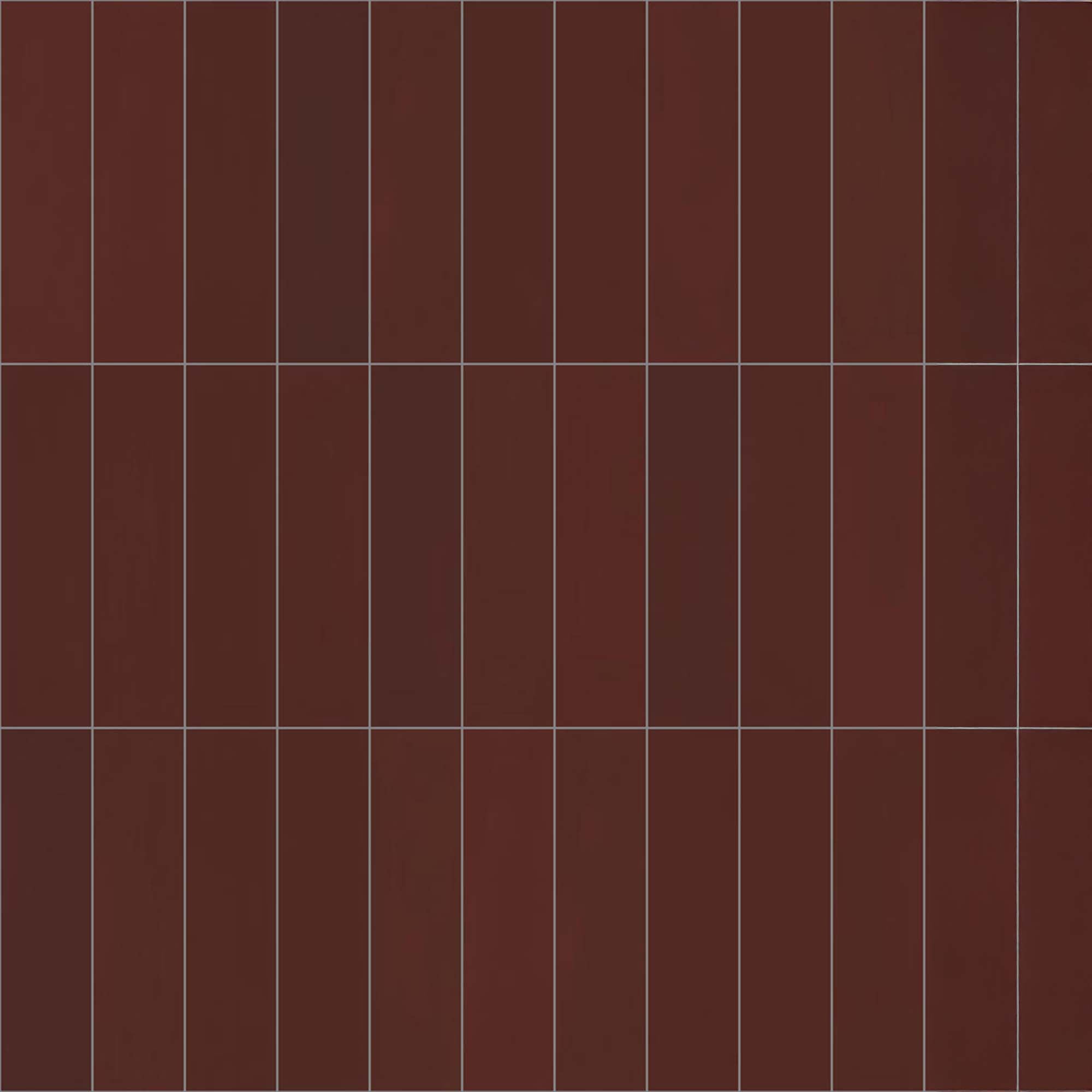 arcana flaming cherry ceramic wall tile 8x31cm gloss