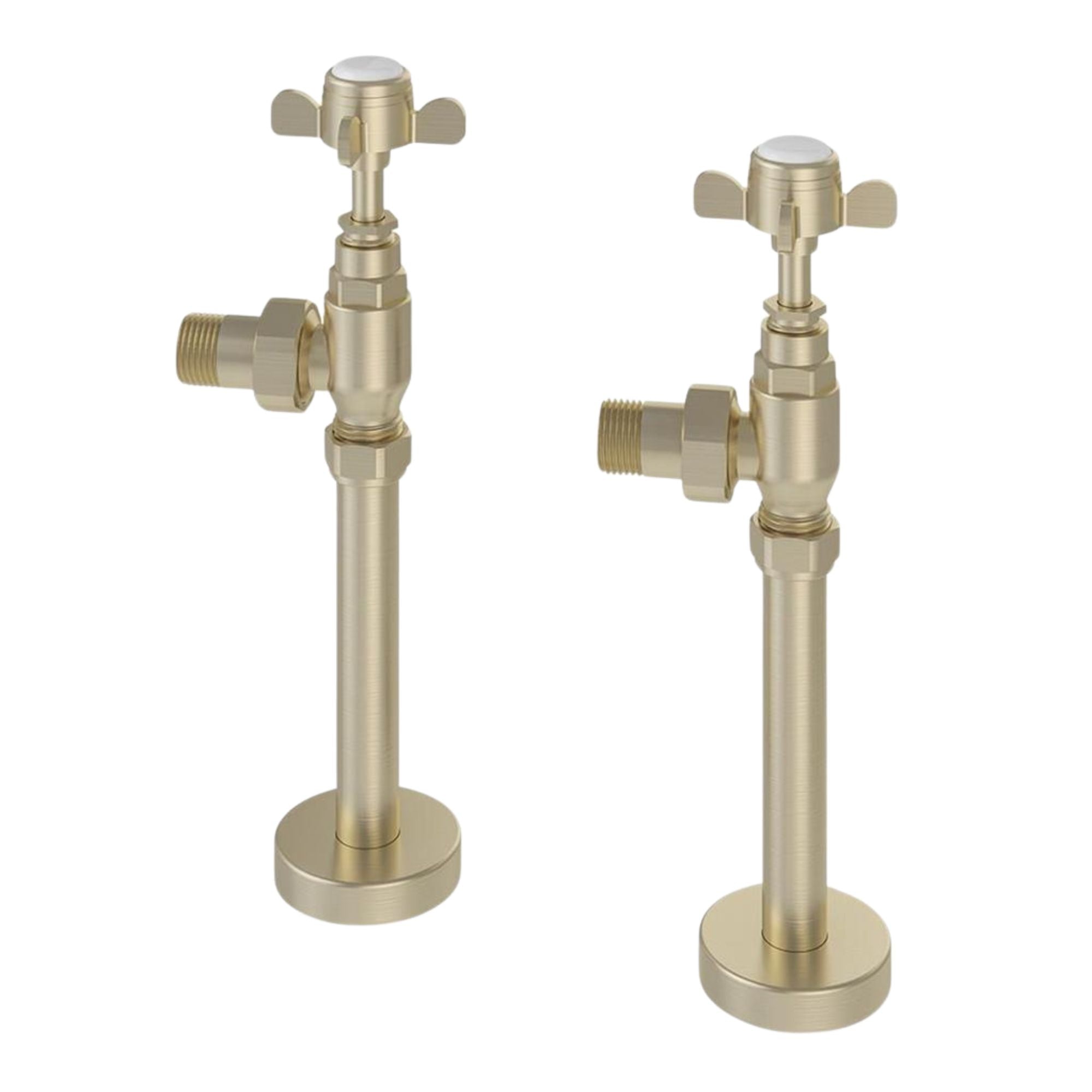 Ashbourne Traditional Angled Radiator Valves