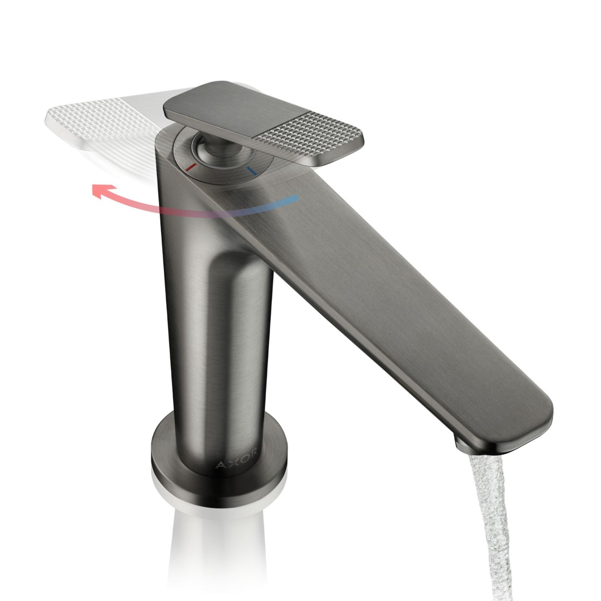 Axor Citterio C 90 Single Lever Basin Mixer Tap With Waste Cubic Cut