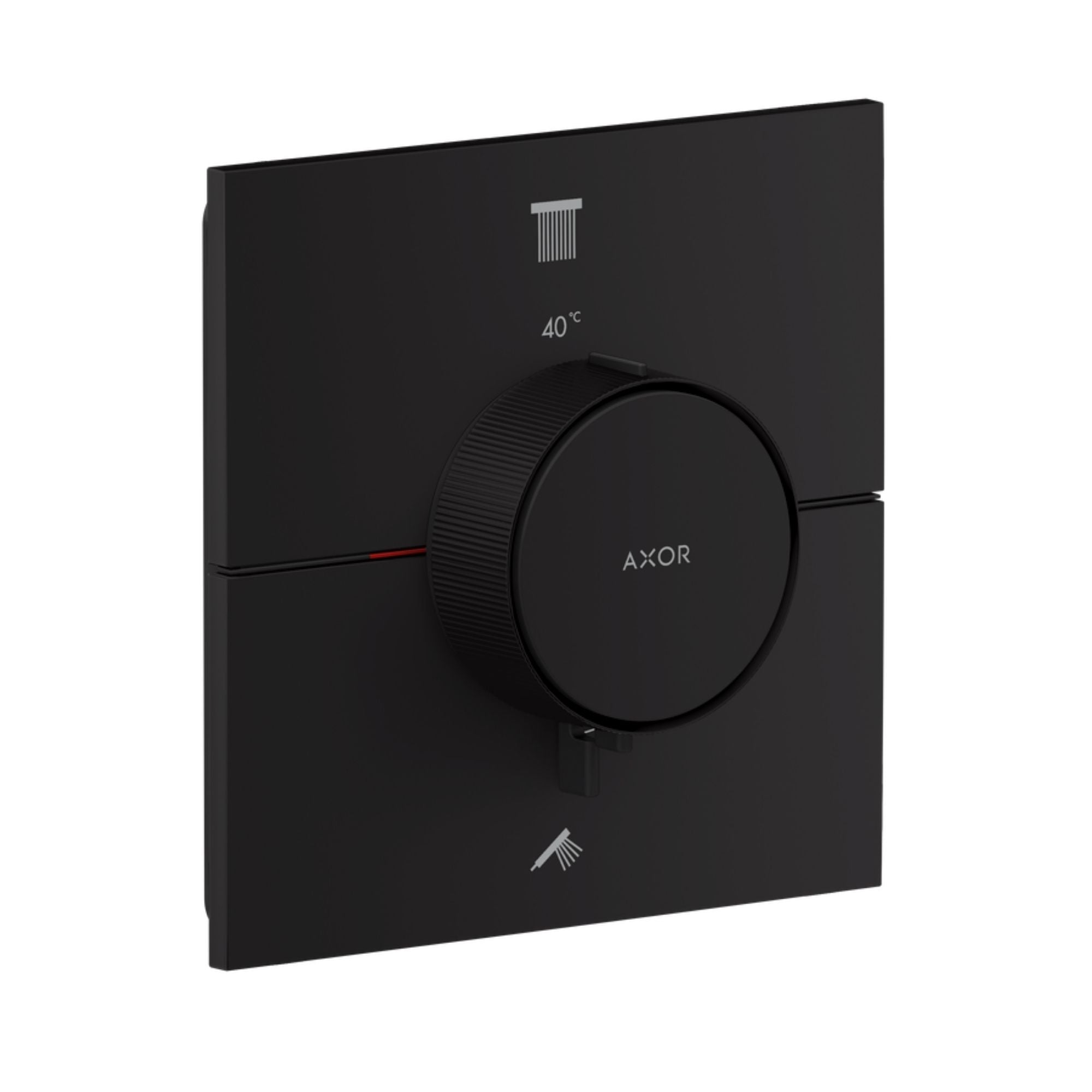 Axor Showerselect ID 2 Outlet Shower Valve Matt Black
