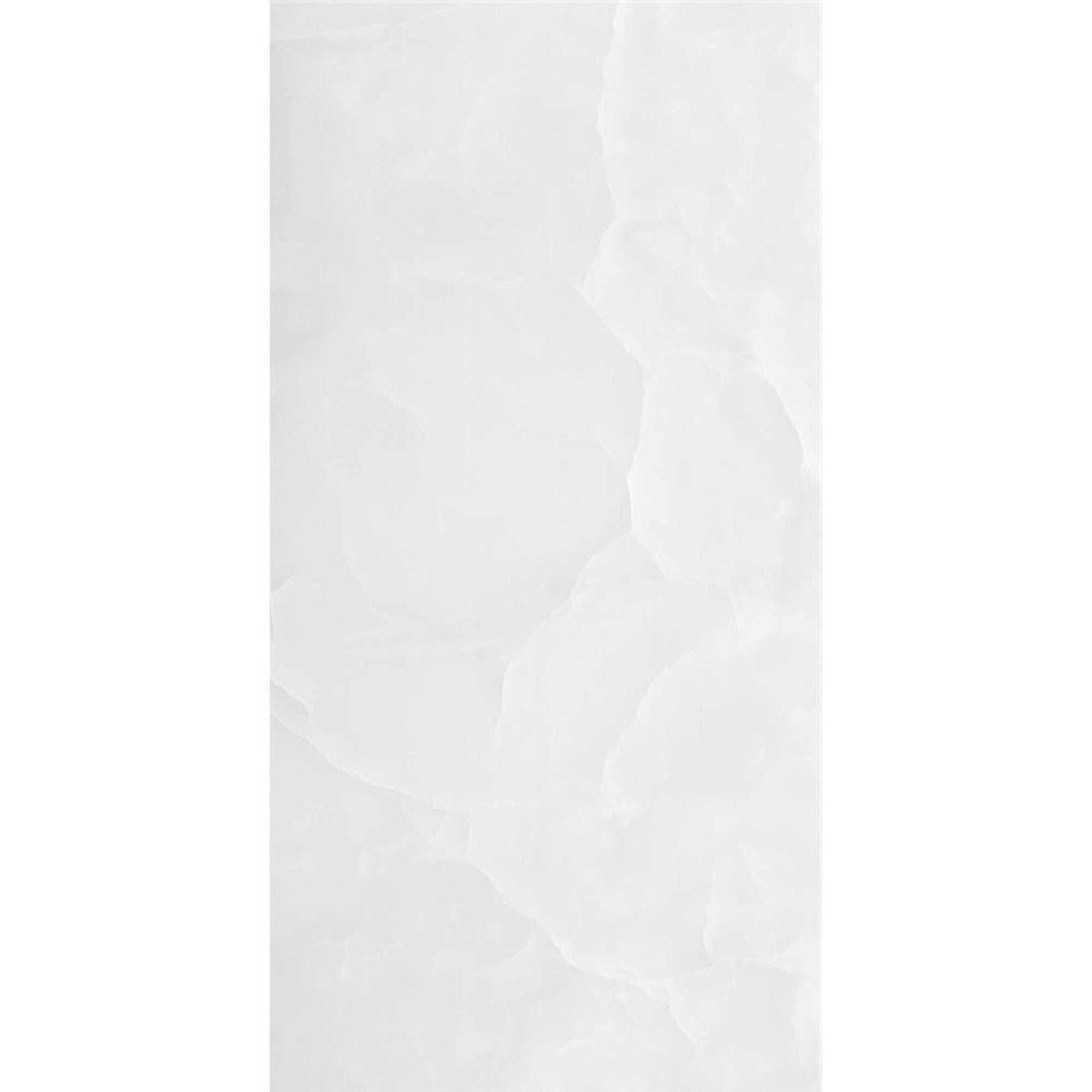 basque white marble effect porcelain tile 60x120cm satin matt