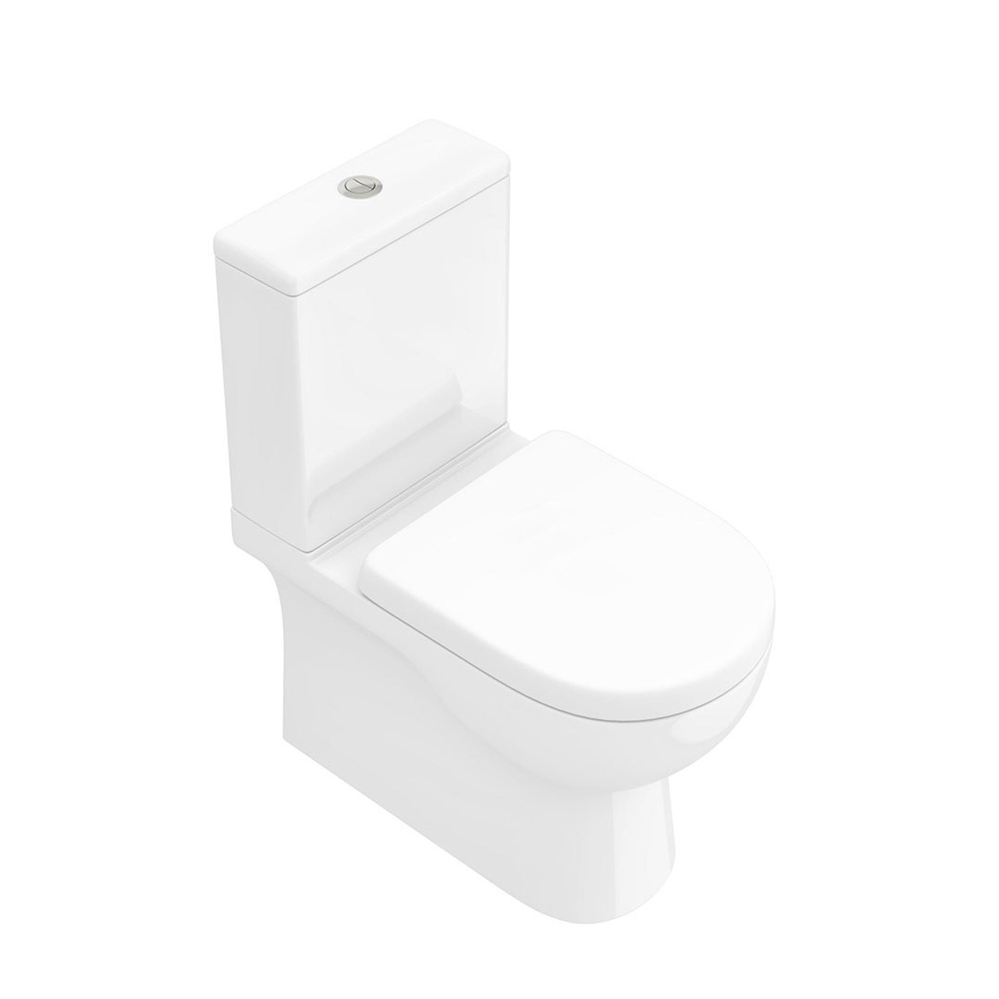 bondi rimless close coupled toilet with soft close seat