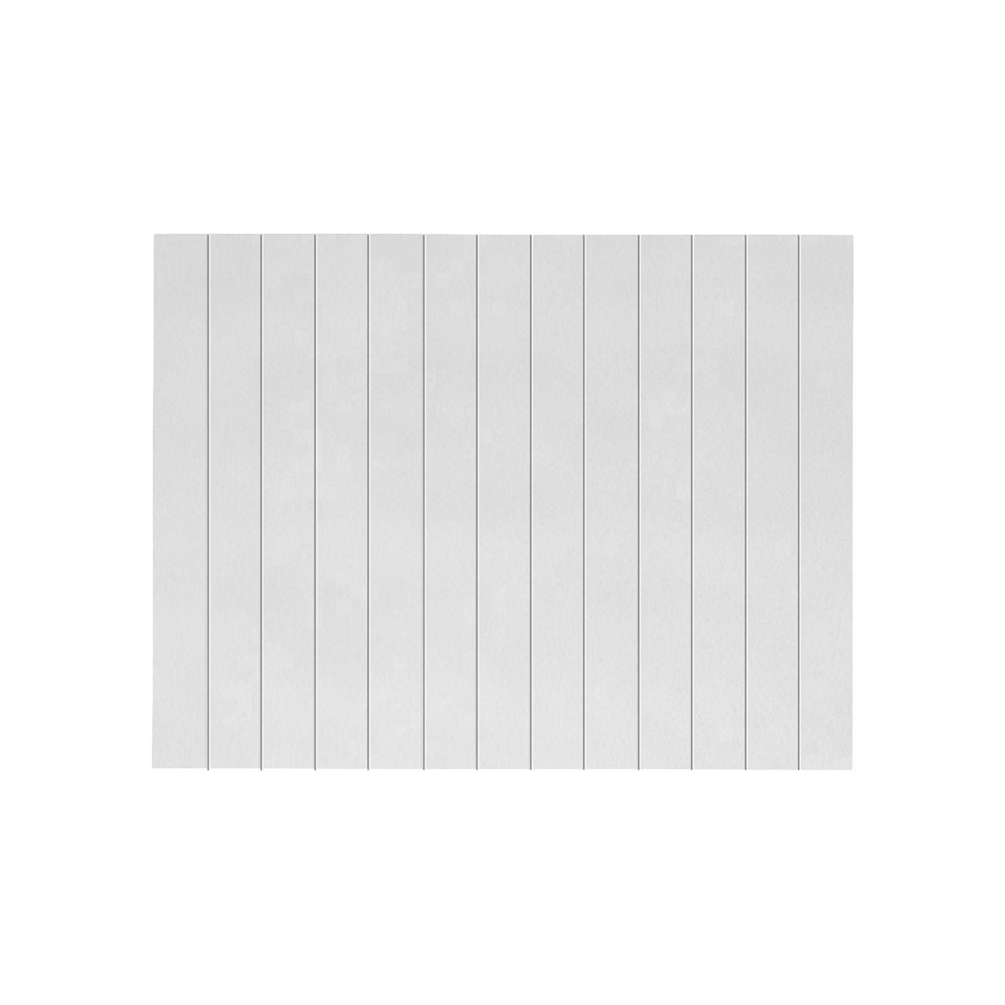 burlington arundel 75 end bath panel matt white