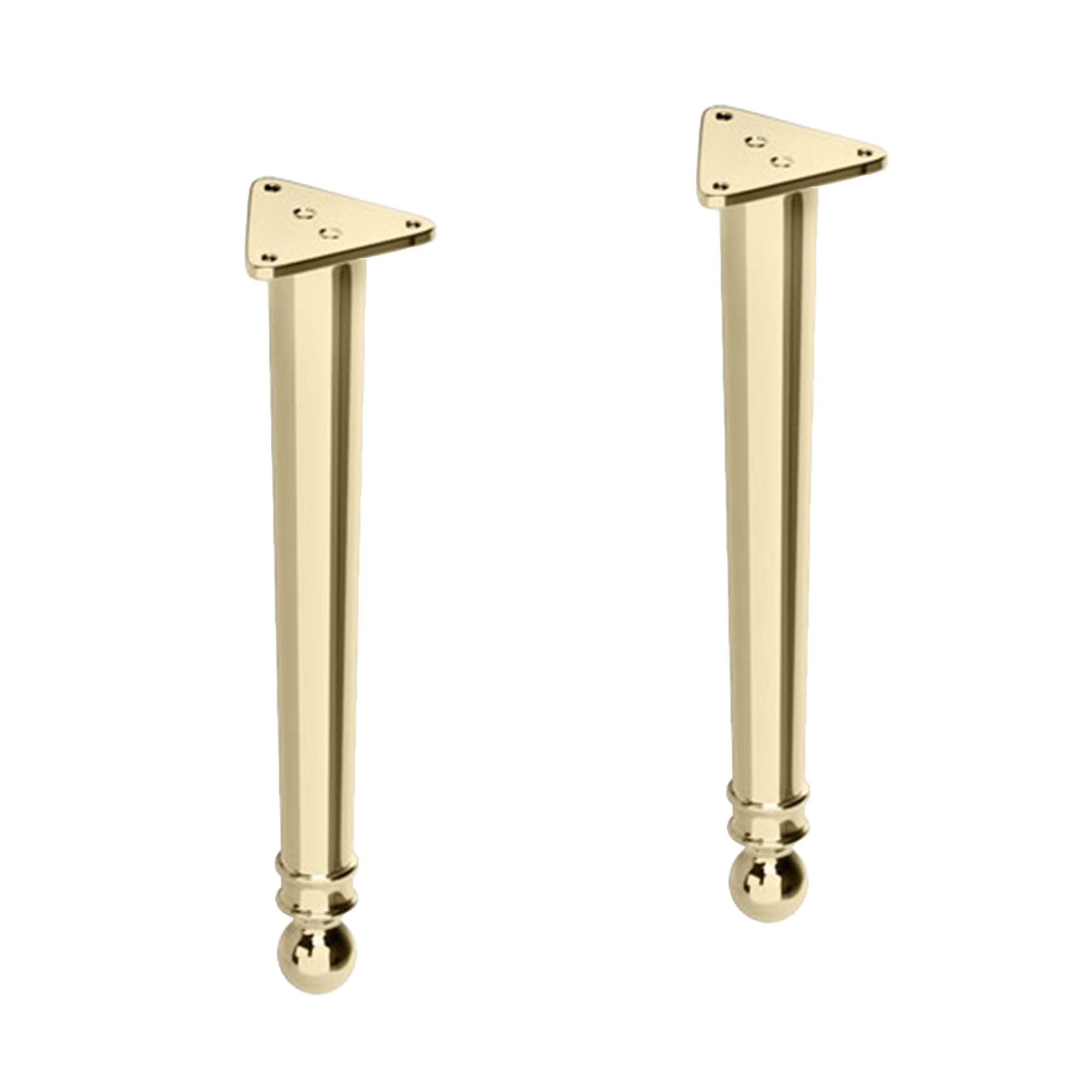 burlington chalfont vanity unit legs gold