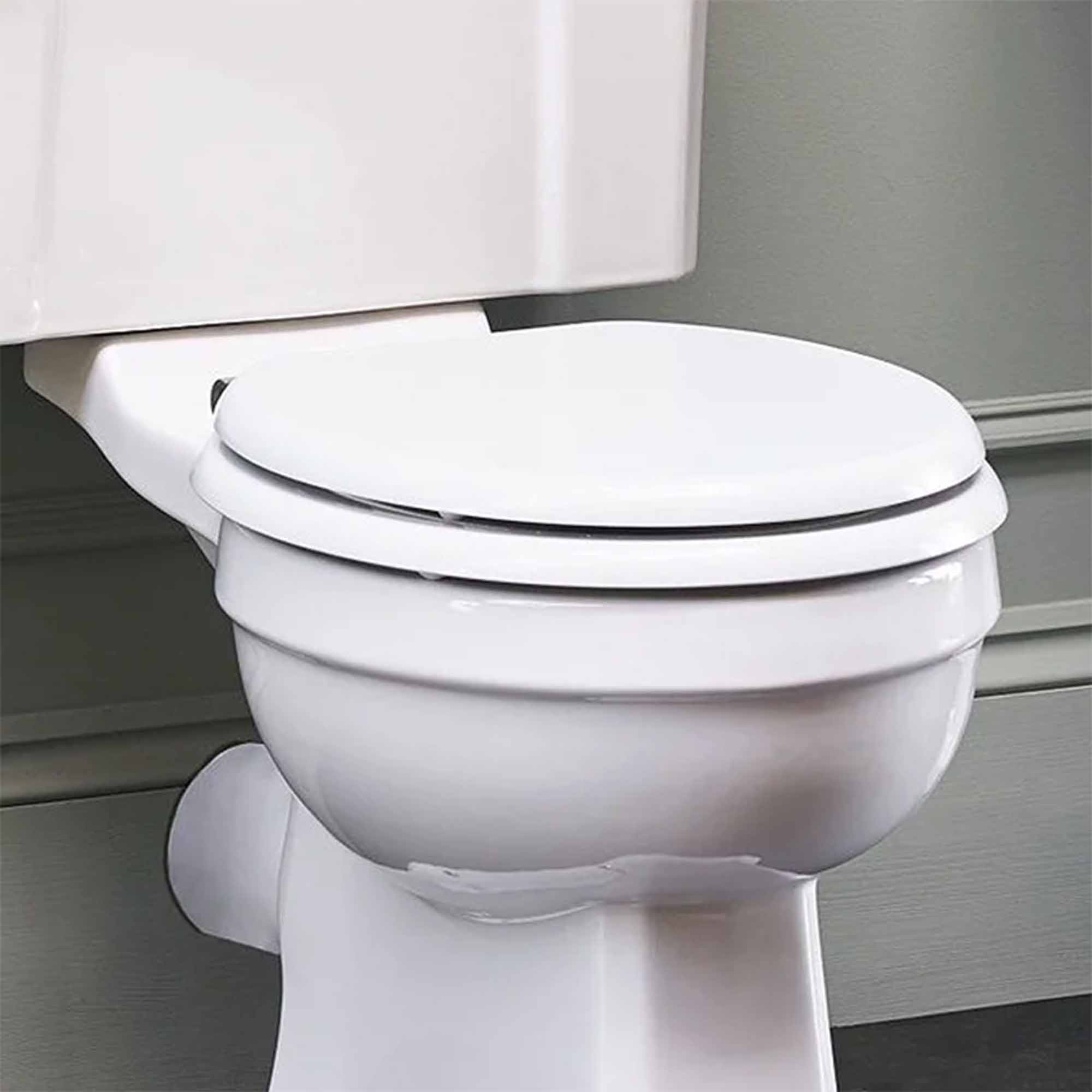 burlington toilet seat with soft close hinges white carbamide