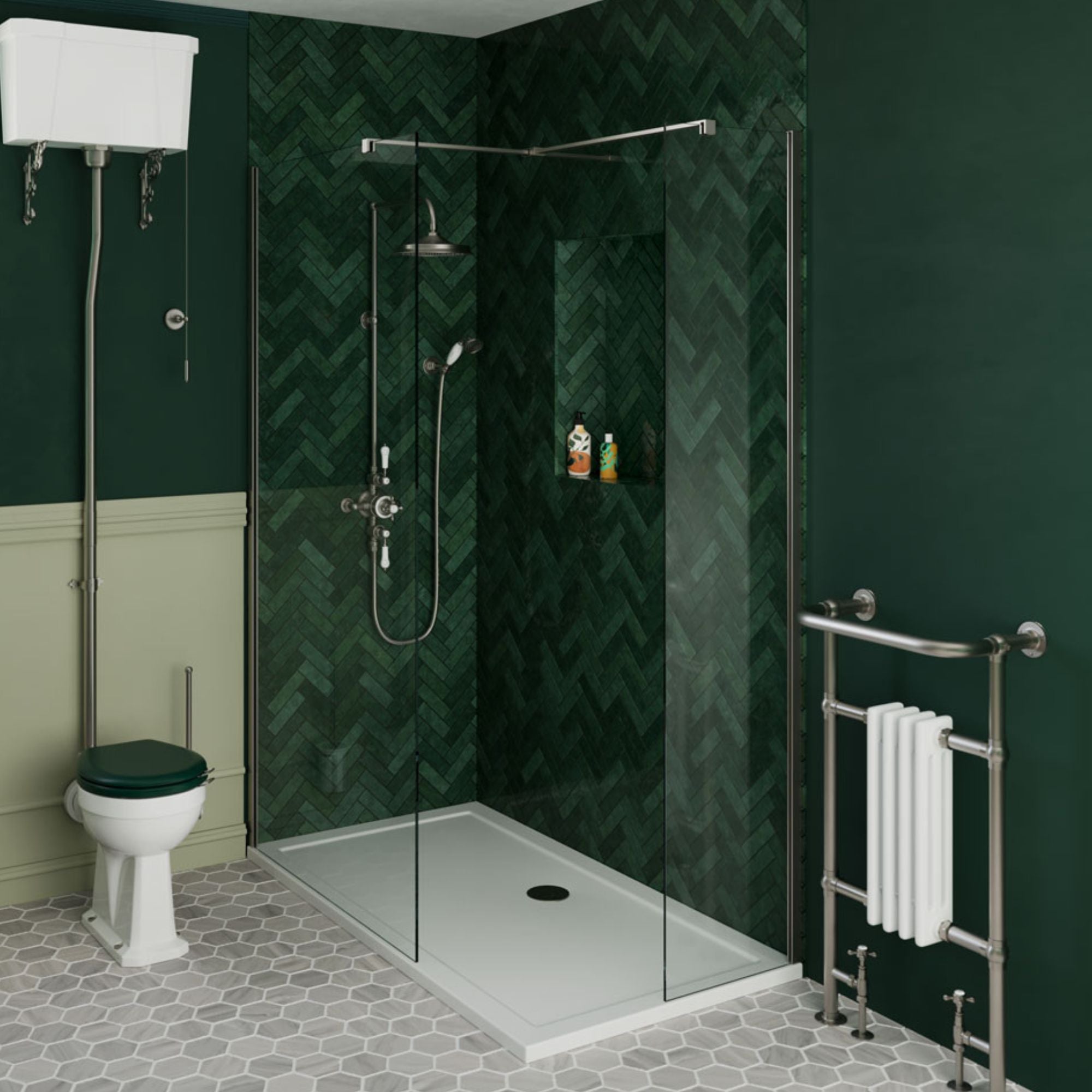Burlington walk-in shower enclosure
