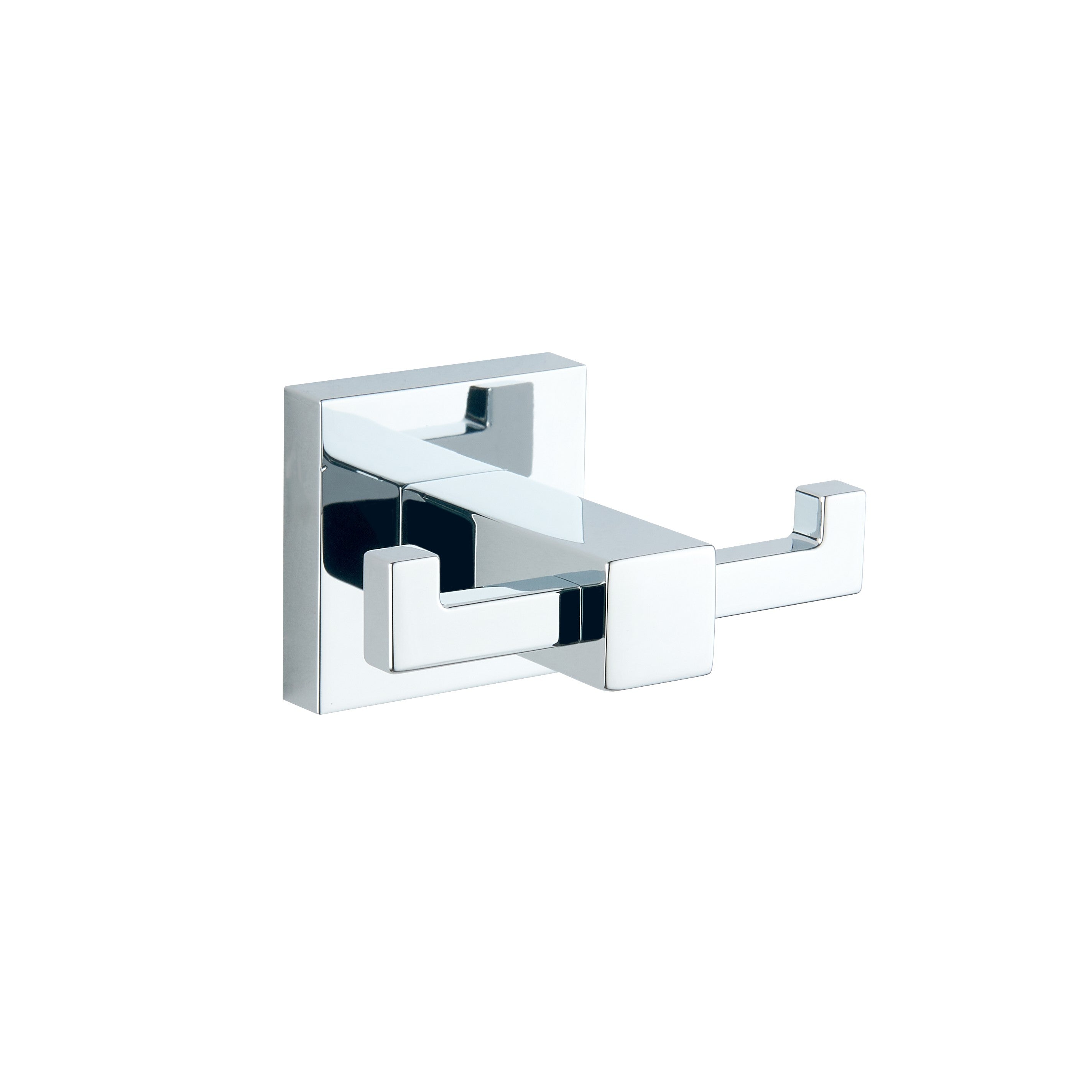 Camden Square Double Robe Hook Chrome