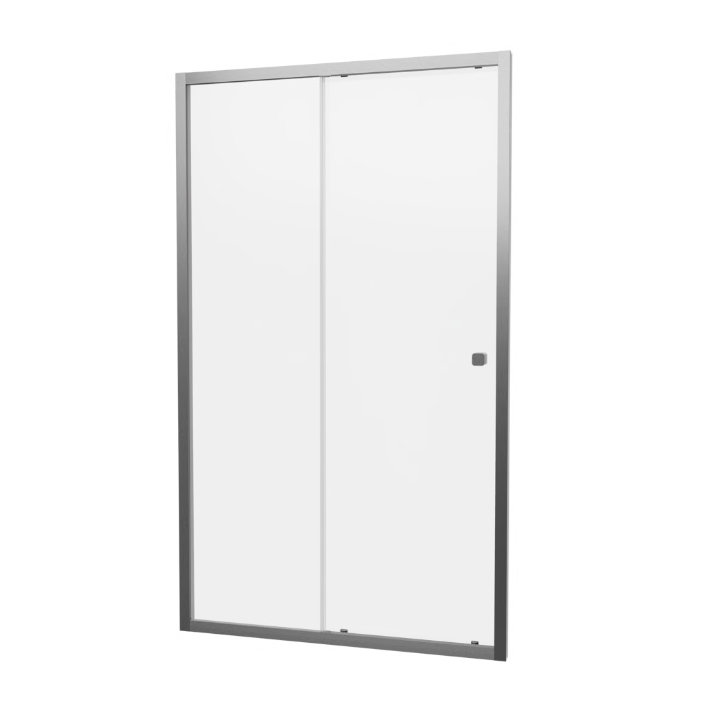 Crosswater Clear 6 Neue Sliding Shower Door & Side Panel - Slate