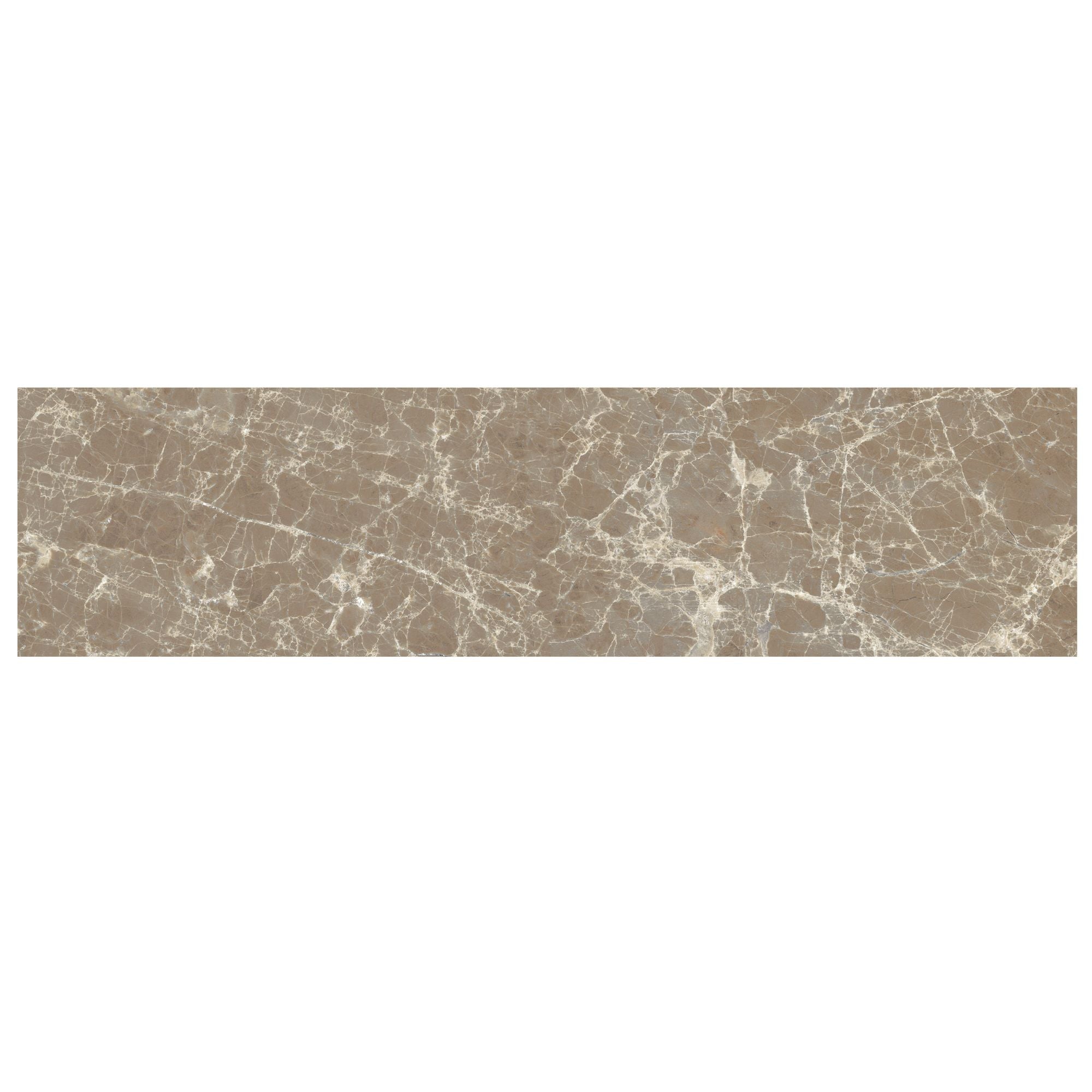 Chester Dark Emperador Marble Effect Porcelain Tile 7.5x30cm Matt Deluxe Bathrooms