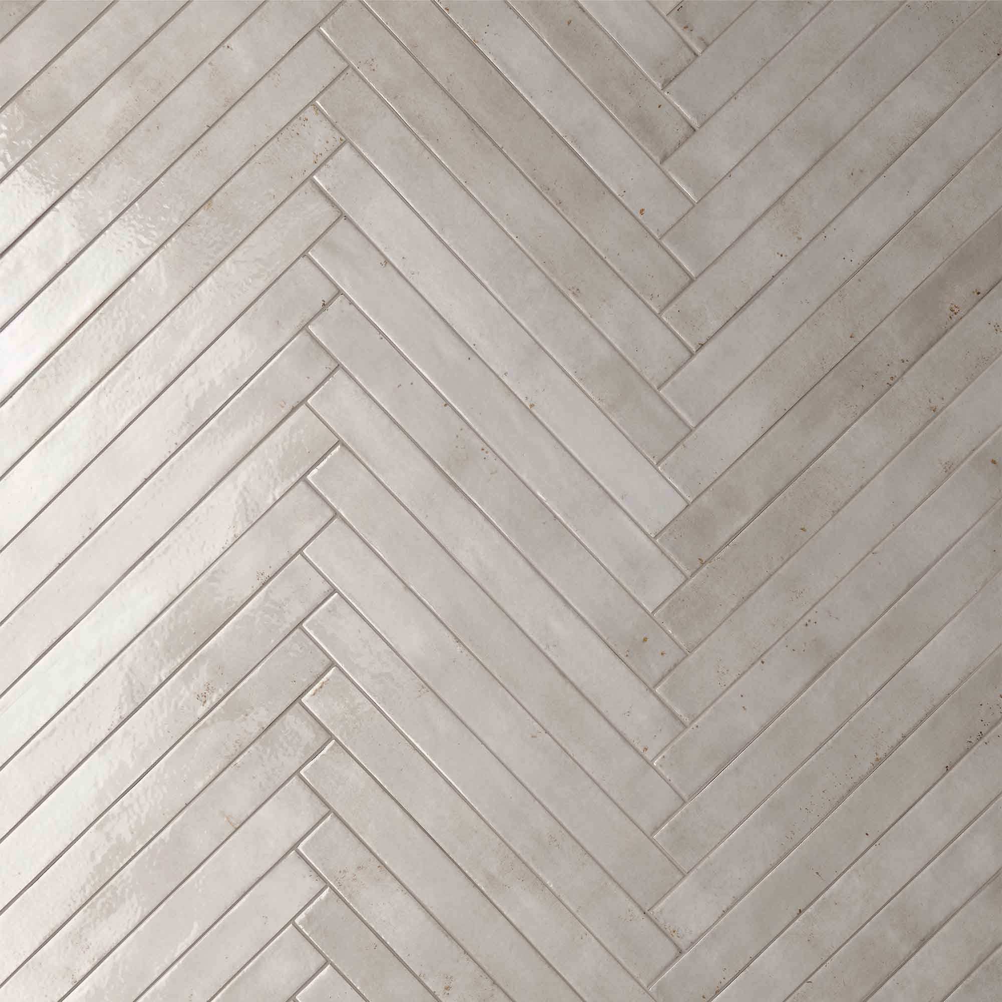 colours light grey porcelain wall tile 4.8x45cm gloss