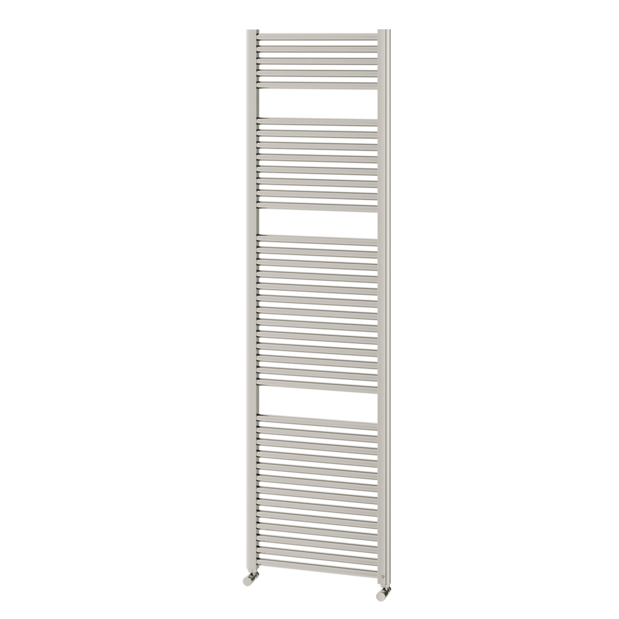 Como Aromawell Heated Towel Rail - Brushed Nickel