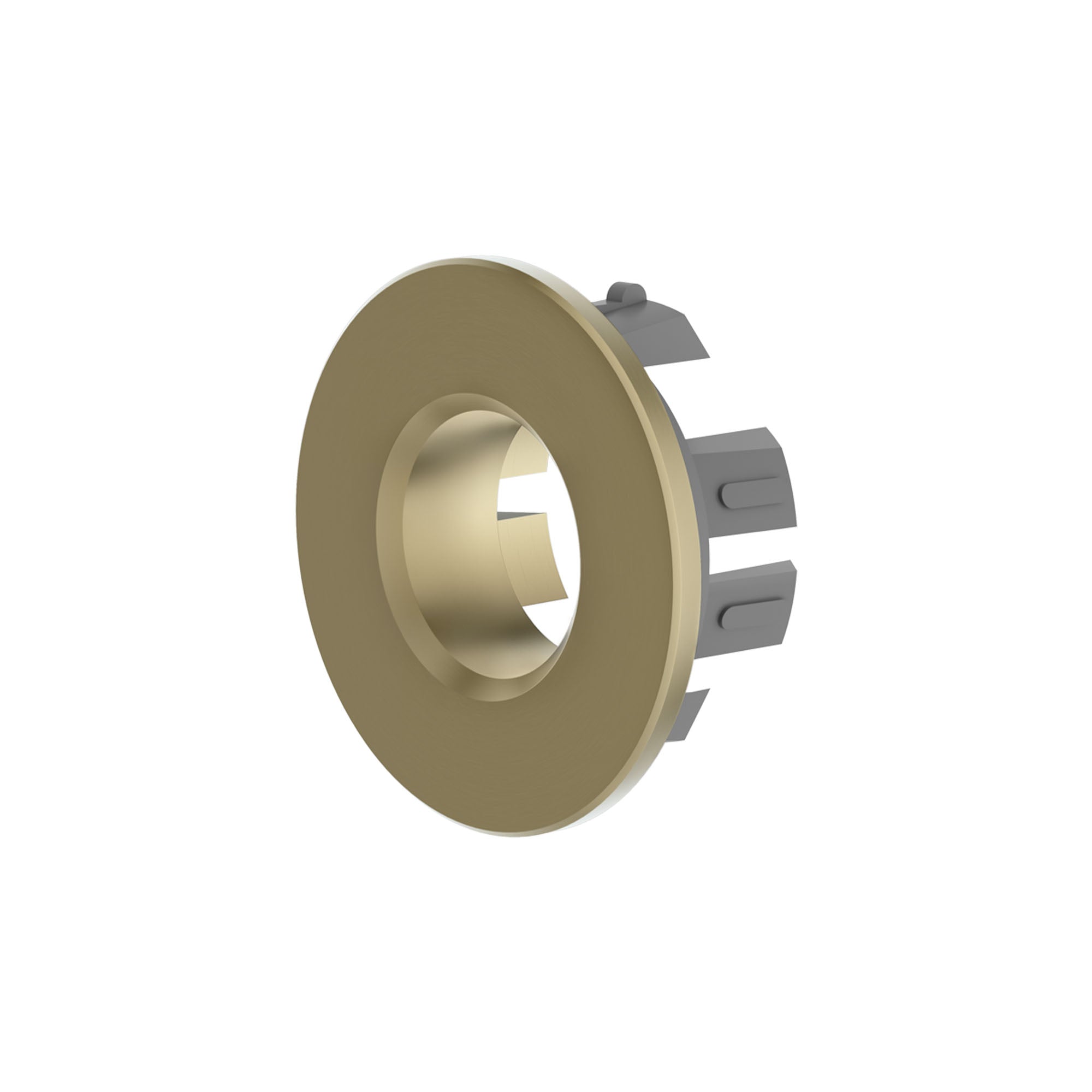 como overflow cover brushed brass