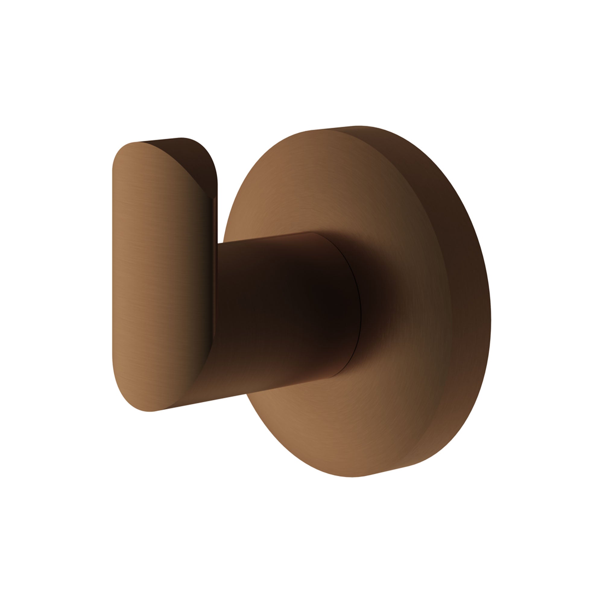 como robe hook brushed bronze