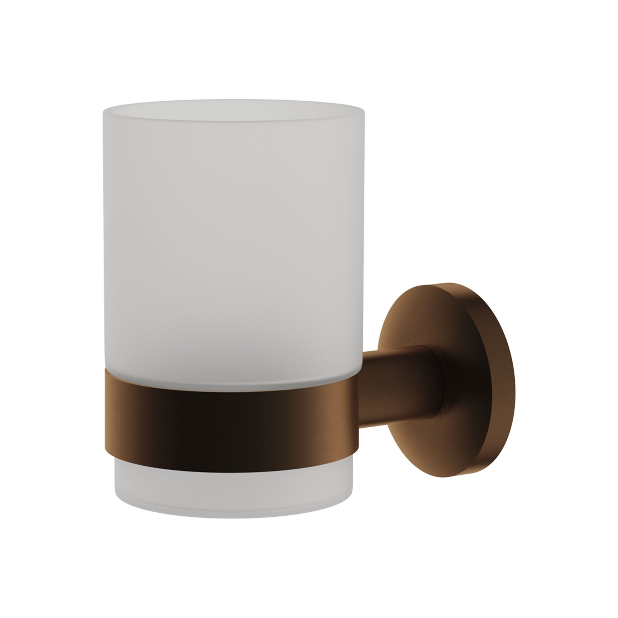 como tumbler holder brushed bronze