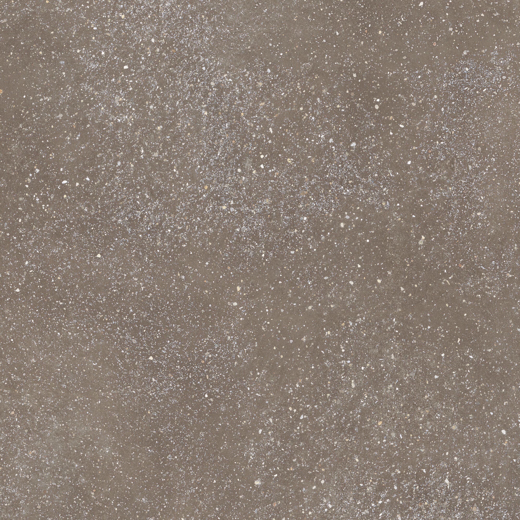 cosmos chocolate shaped terrazzo effect porcelain tile 90x90cm