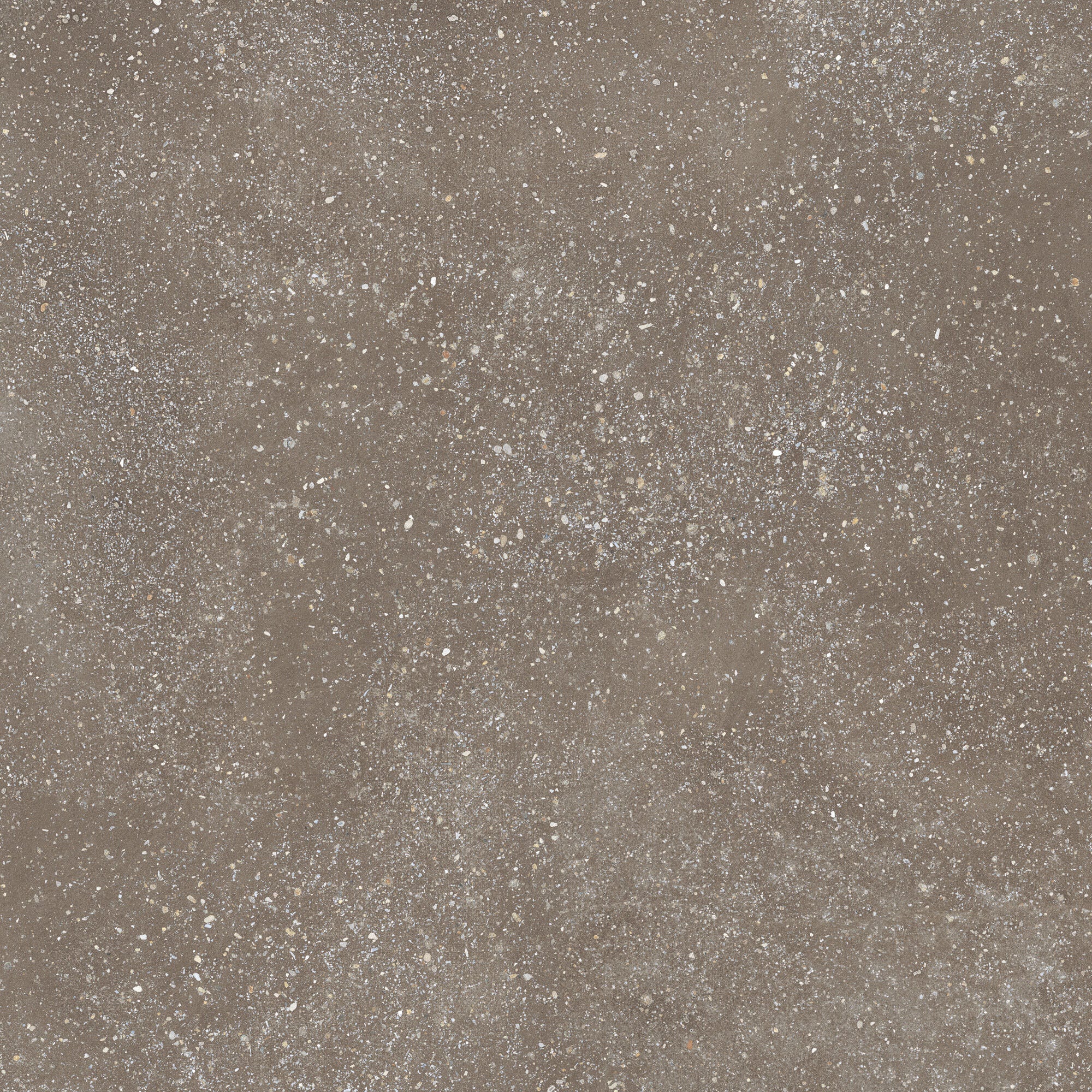 cosmos chocolate shaped terrazzo effect porcelain tile 90x90cm