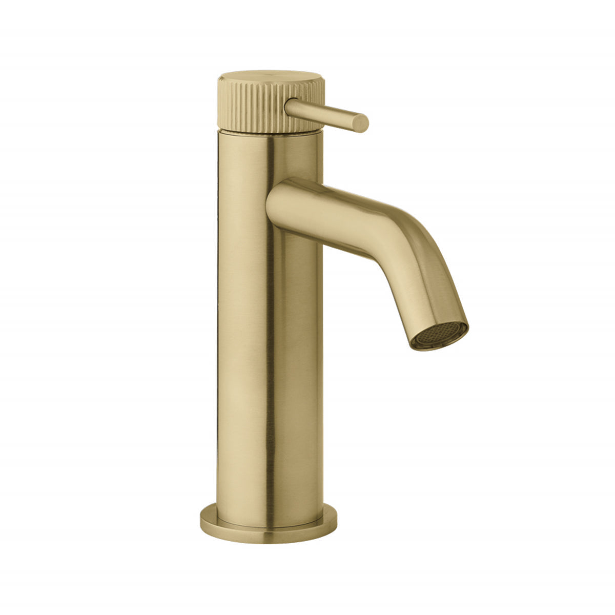 crosswater 3one6 basin monobloc tap brushed brass