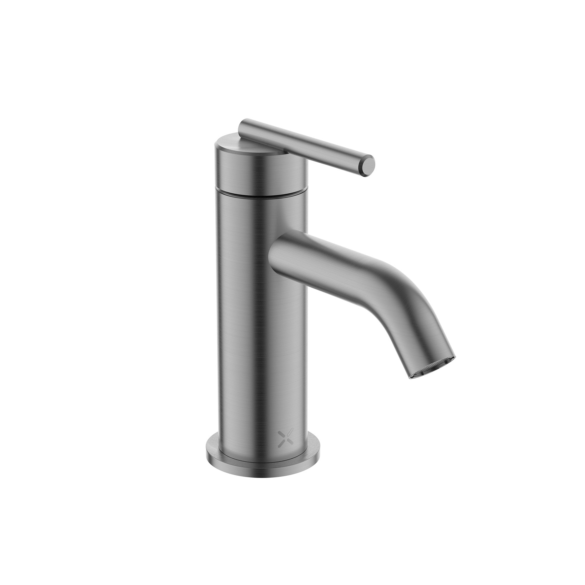 crosswater 3one6 lever mini basin monobloc tap 316 slate