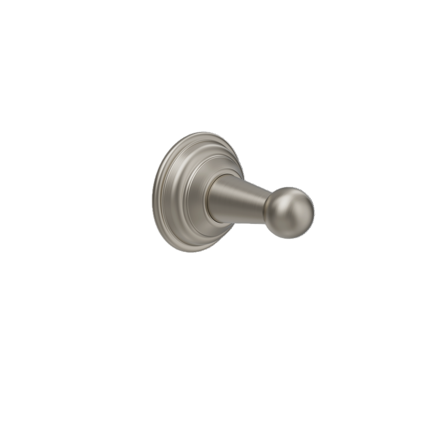 Crosswater Belgravia Single Robe Hook Brushed Nickel