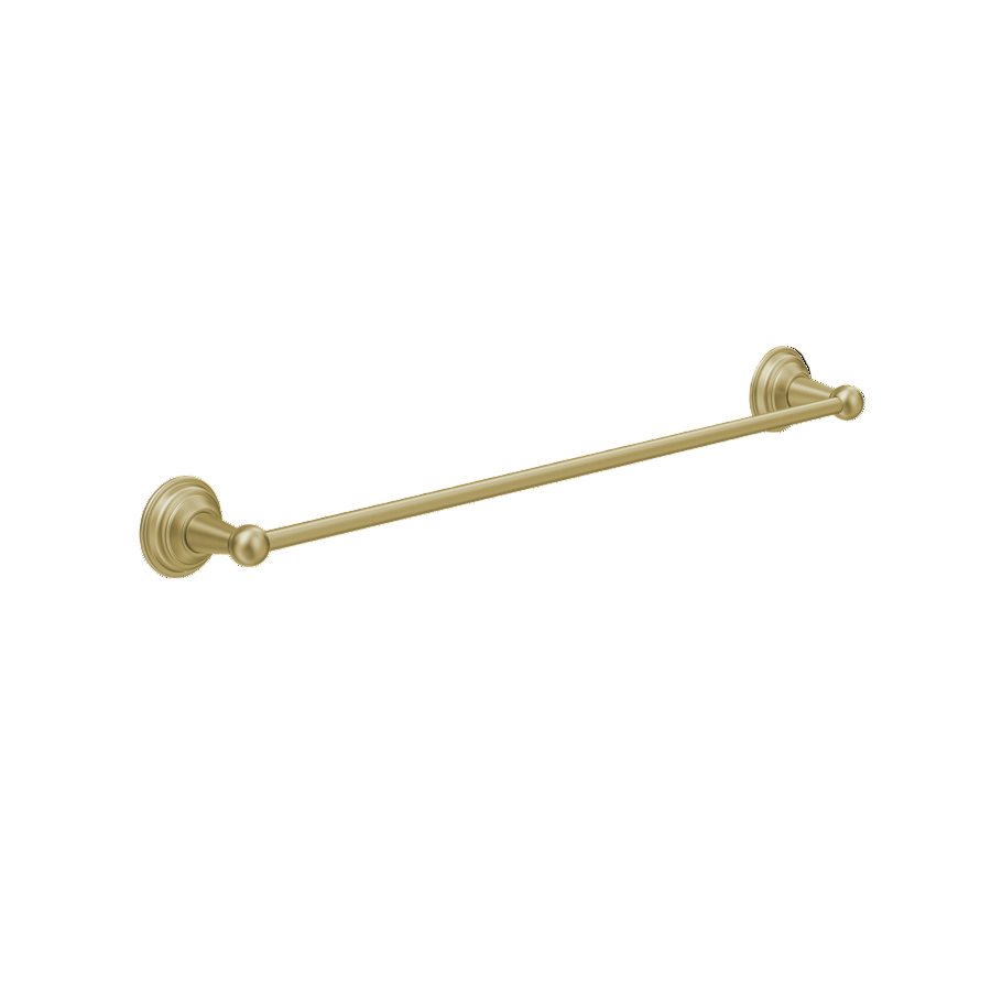 Crosswater Belgravia Single Towel Rail Brushed Brass