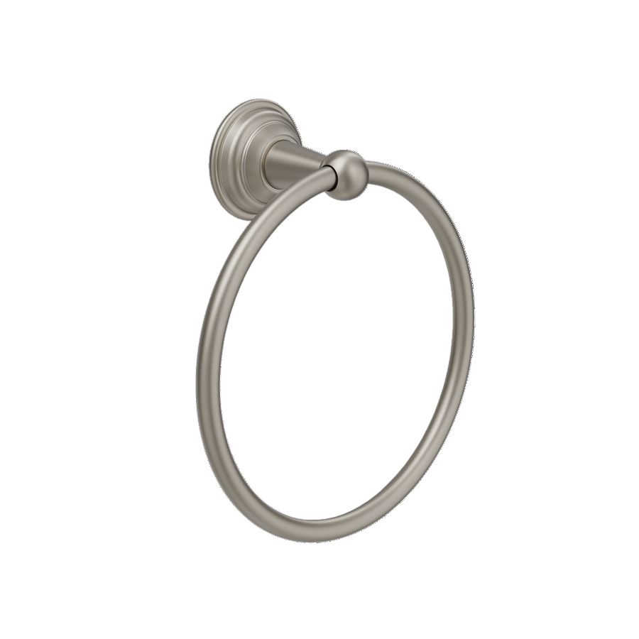 Crosswater Belgravia Towel Ring Brushed Nickel