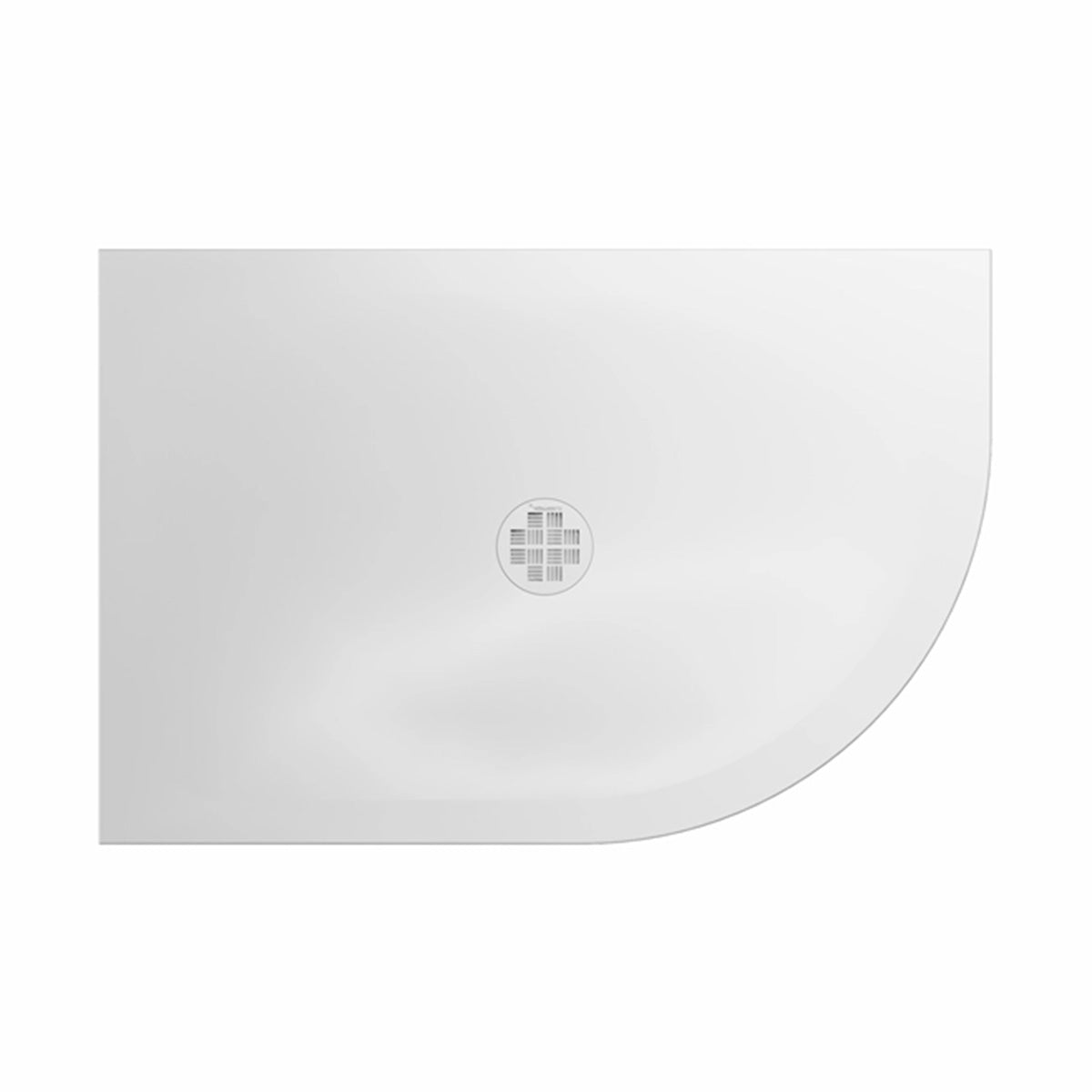 crosswater creo offset quadrant shower tray RH 800x1200