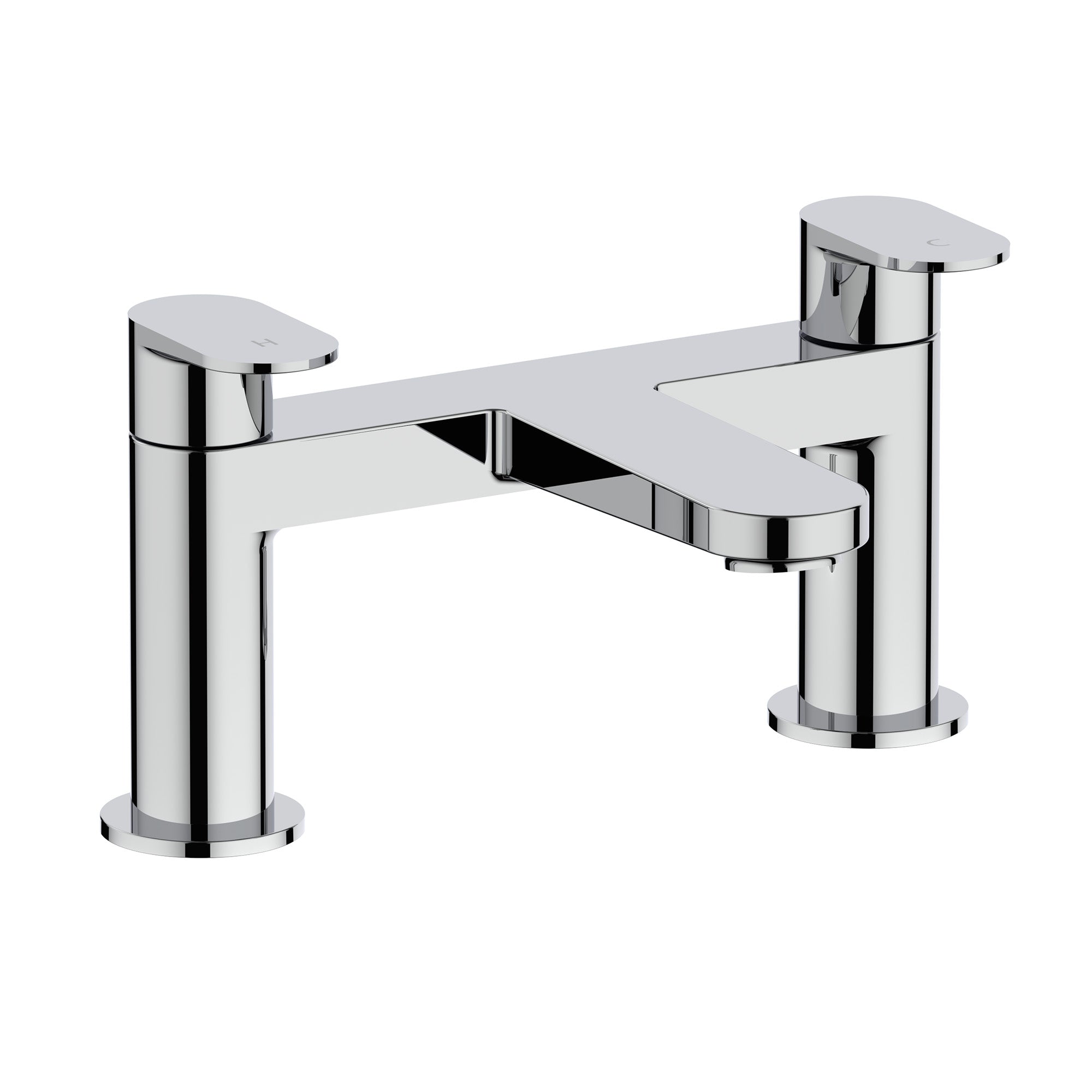 crosswater drift bath filler chrome