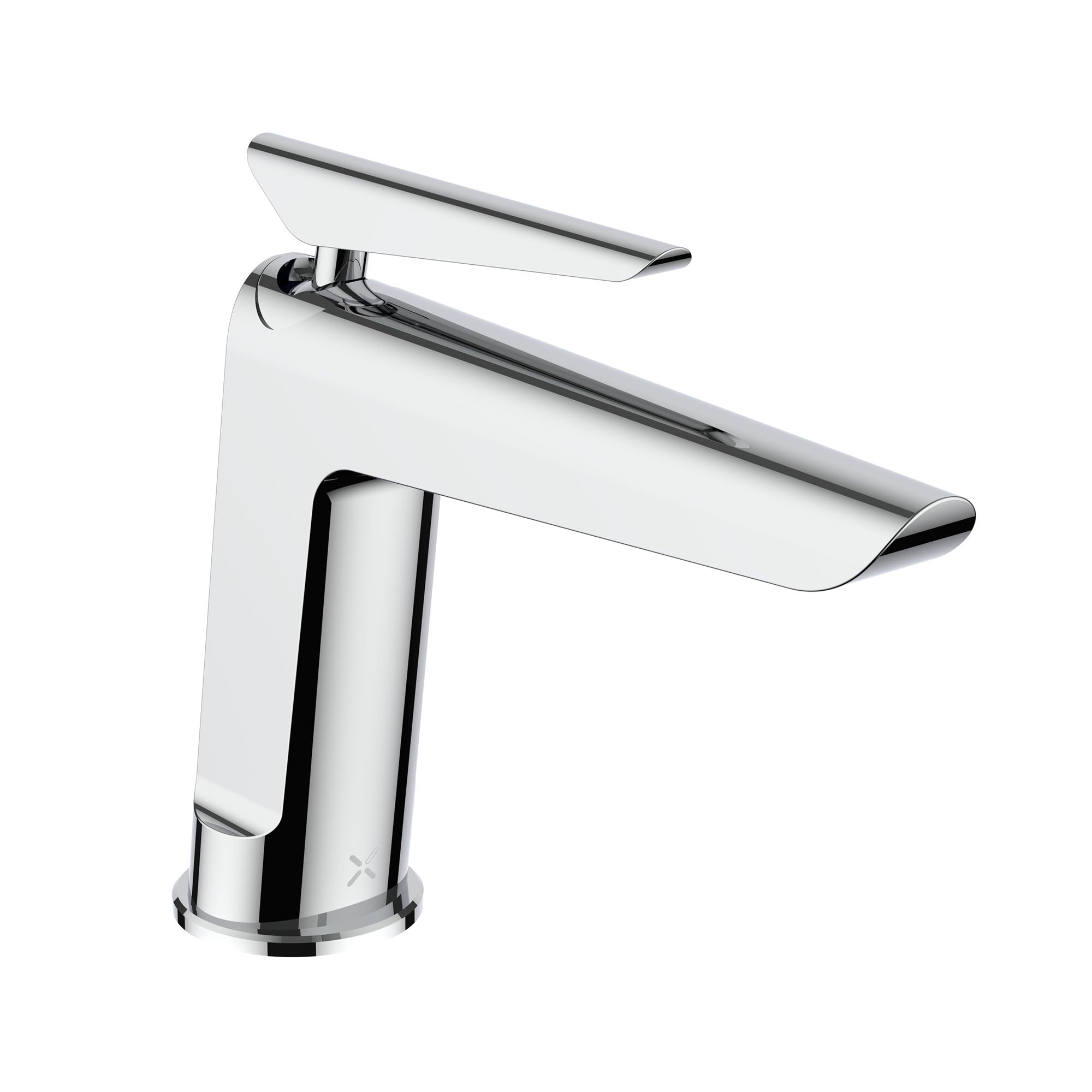 crosswater foile basin monobloc tap brushed brass